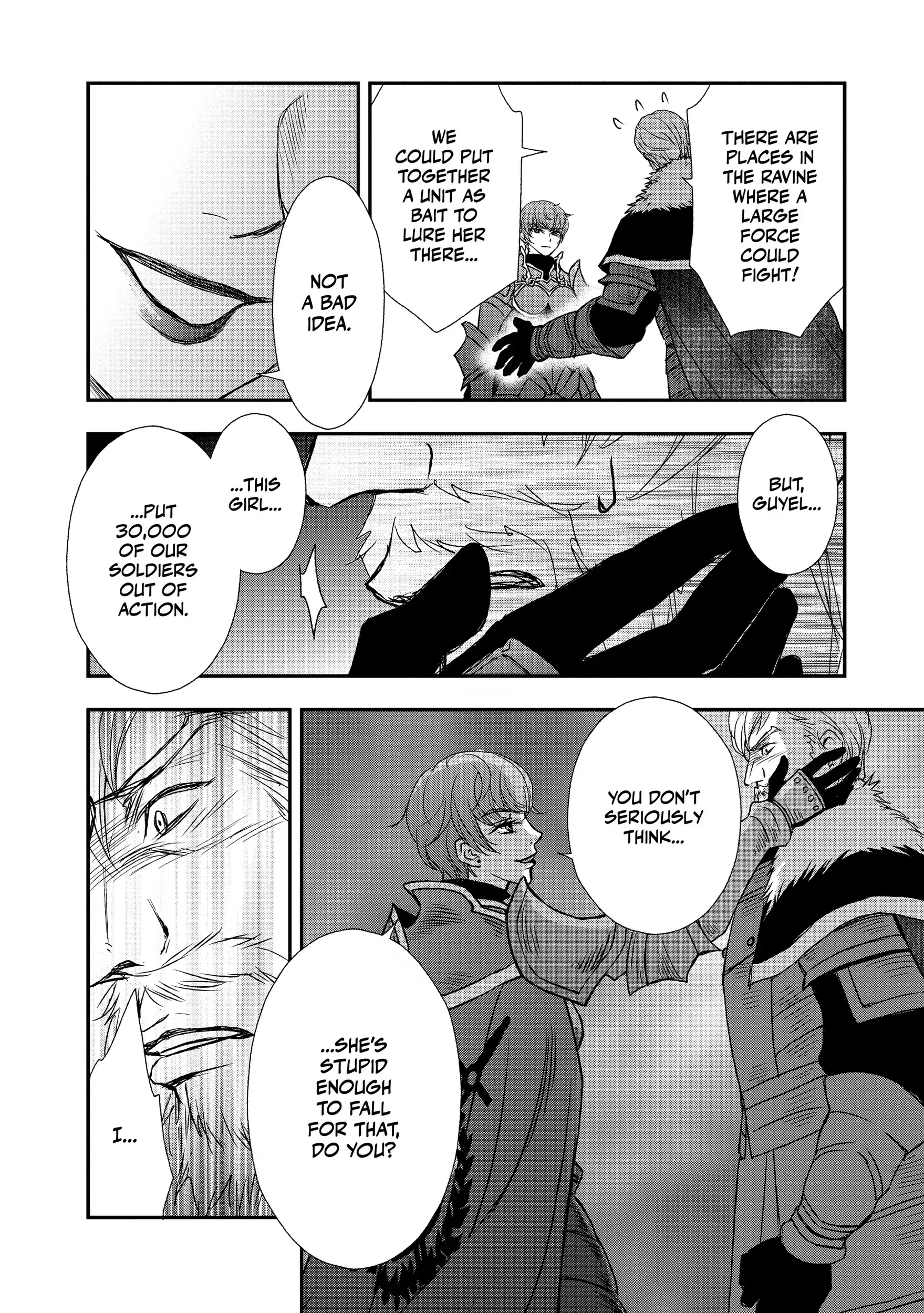 Shinigami ni Sodaterareta Shoujo wa Shikkoku no Tsurugi o Mune ni Idaku Chapter 35 page 20 - 