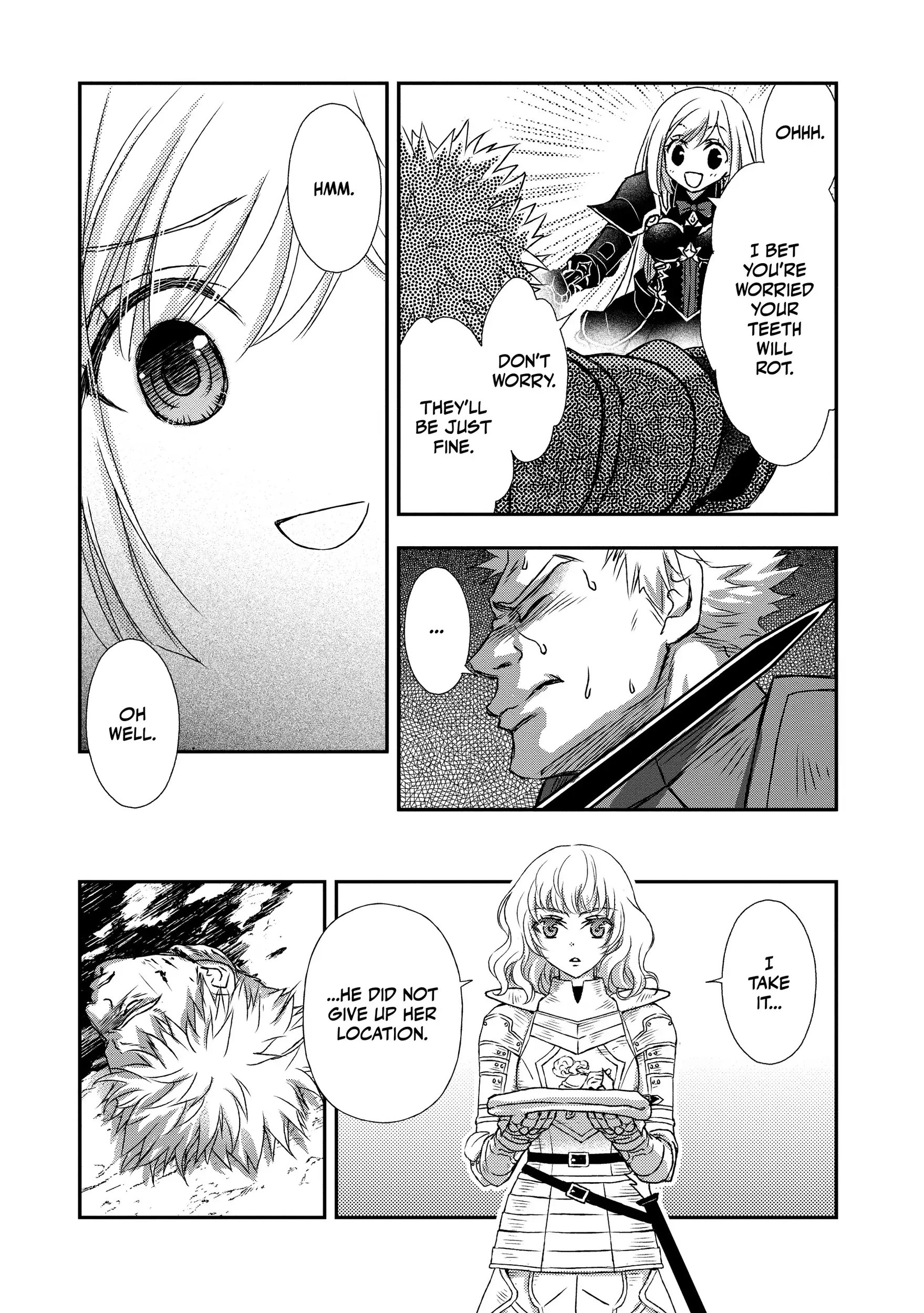 Shinigami ni Sodaterareta Shoujo wa Shikkoku no Tsurugi o Mune ni Idaku Chapter 35 page 25 - 