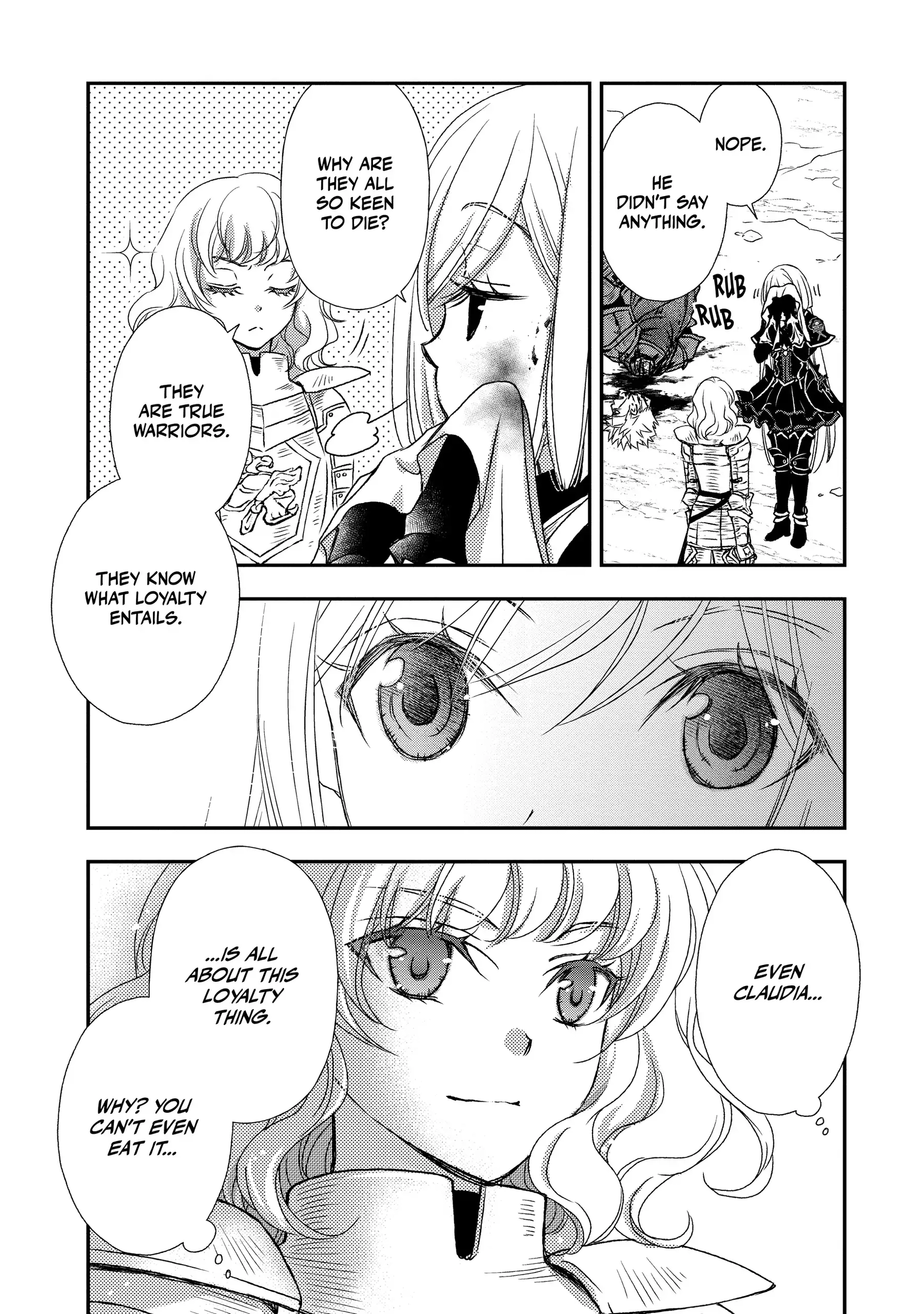 Shinigami ni Sodaterareta Shoujo wa Shikkoku no Tsurugi o Mune ni Idaku Chapter 35 page 26 - 