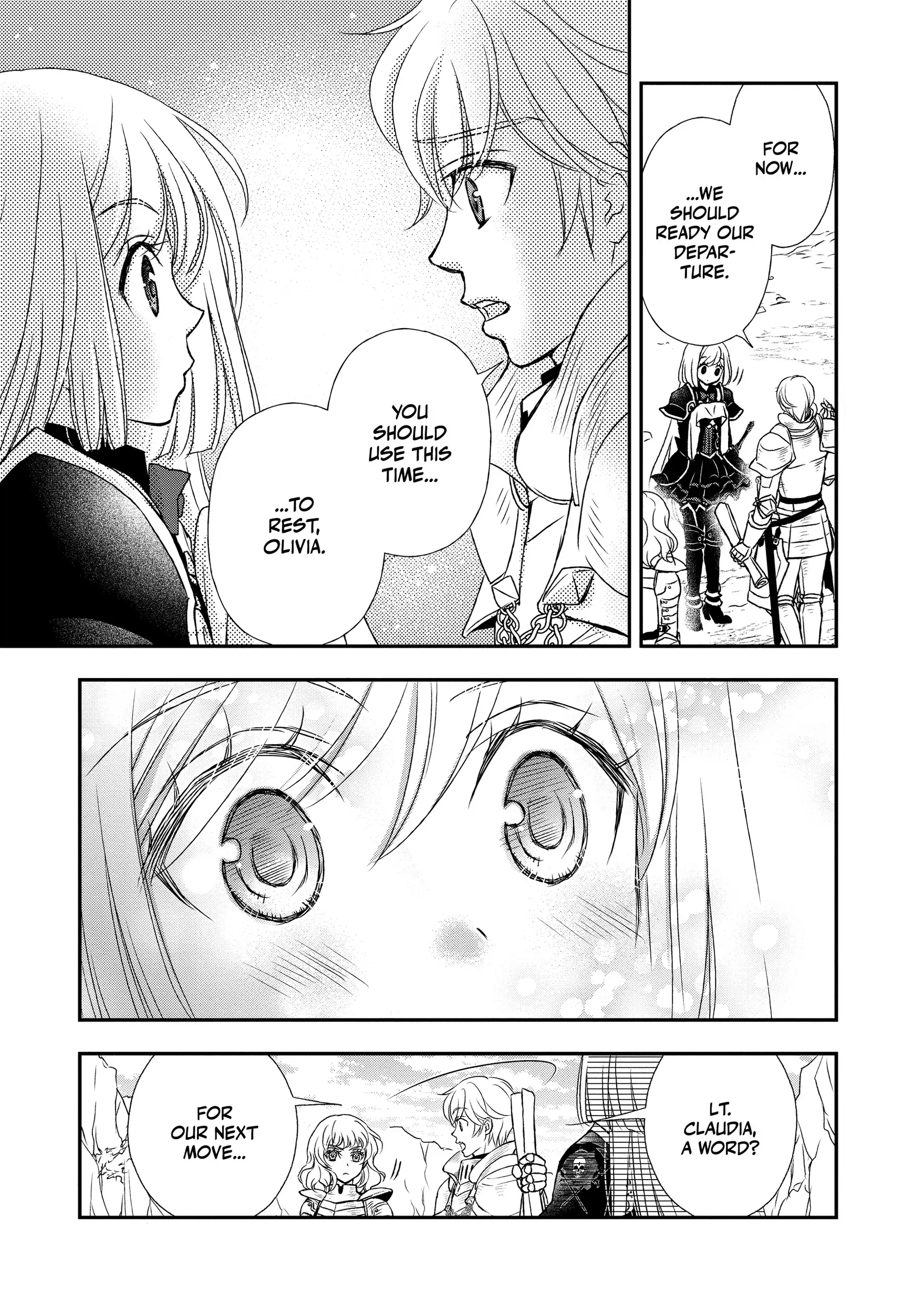 Shinigami ni Sodaterareta Shoujo wa Shikkoku no Tsurugi o Mune ni Idaku Chapter 35 page 29 - 