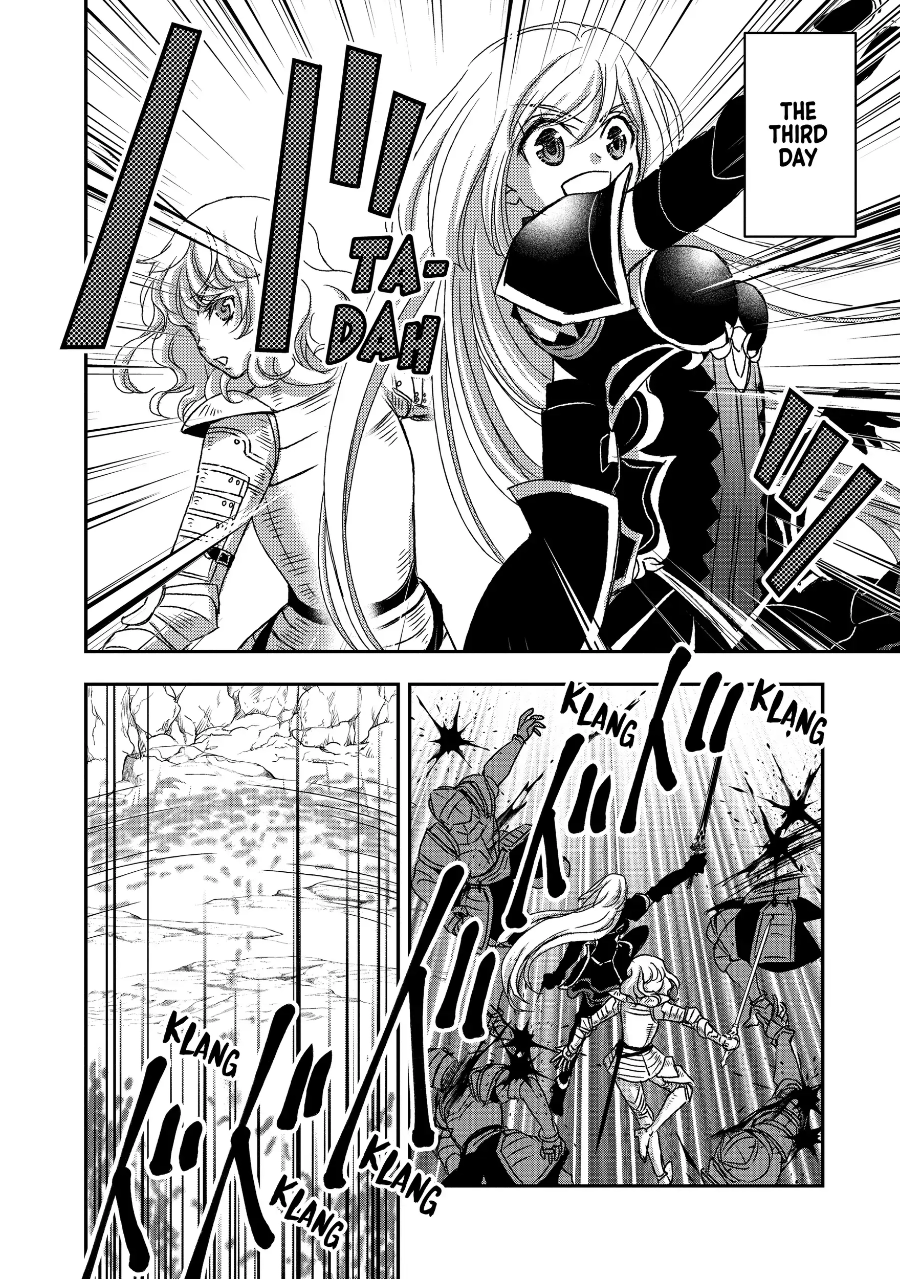 Shinigami ni Sodaterareta Shoujo wa Shikkoku no Tsurugi o Mune ni Idaku Chapter 35 page 4 - 