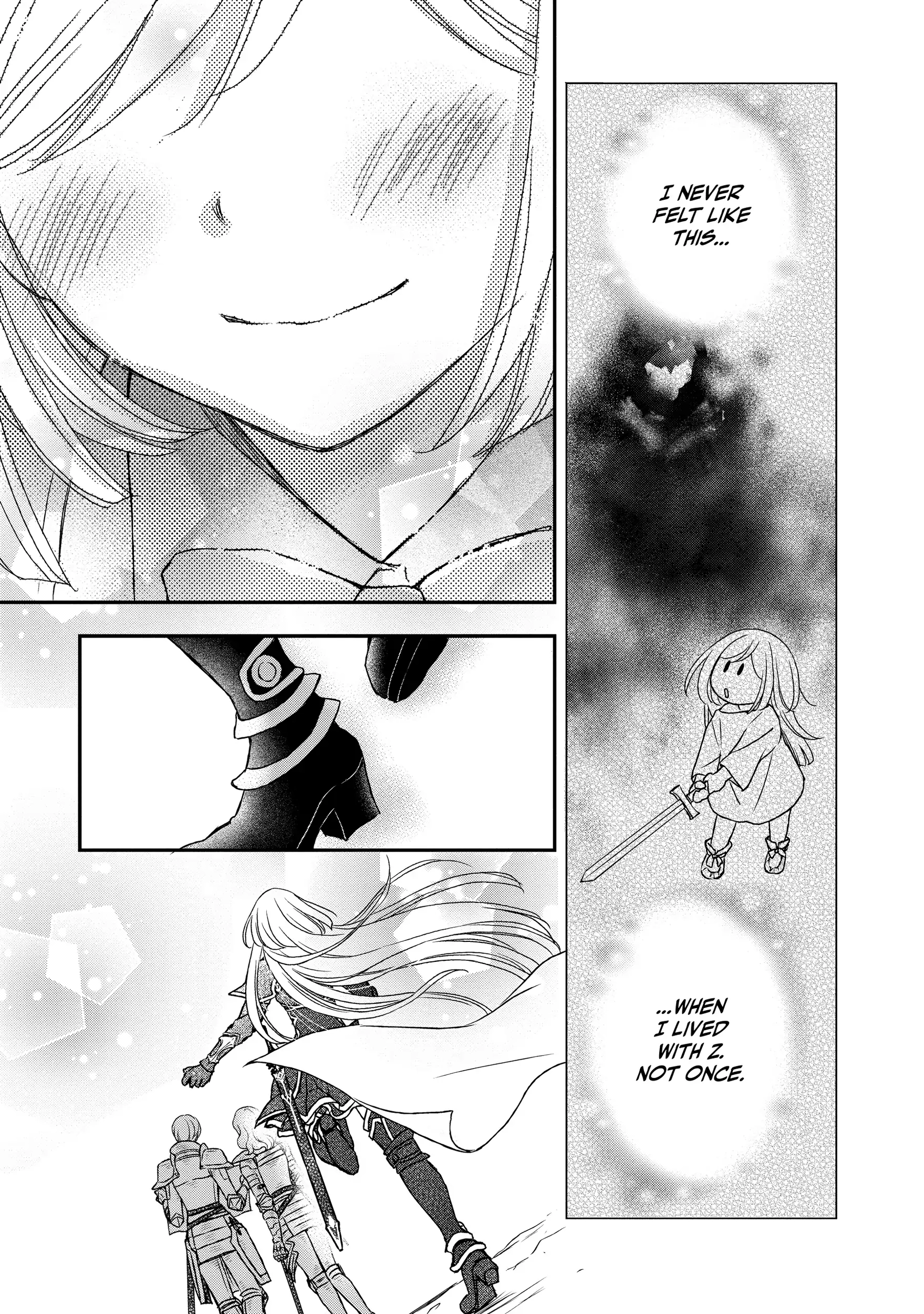 Shinigami ni Sodaterareta Shoujo wa Shikkoku no Tsurugi o Mune ni Idaku Chapter 35 page 31 - 