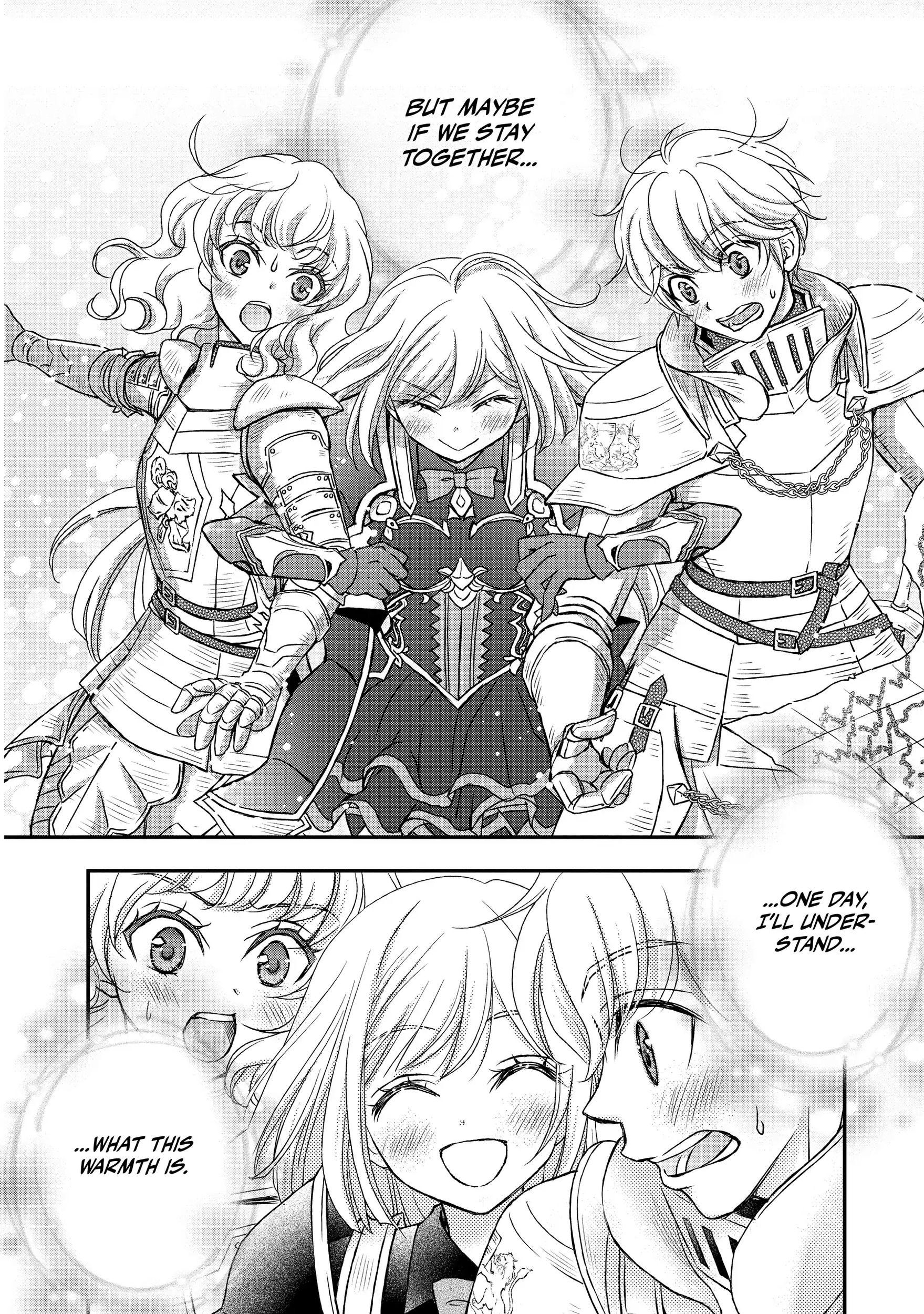 Shinigami ni Sodaterareta Shoujo wa Shikkoku no Tsurugi o Mune ni Idaku Chapter 35 page 32 - 