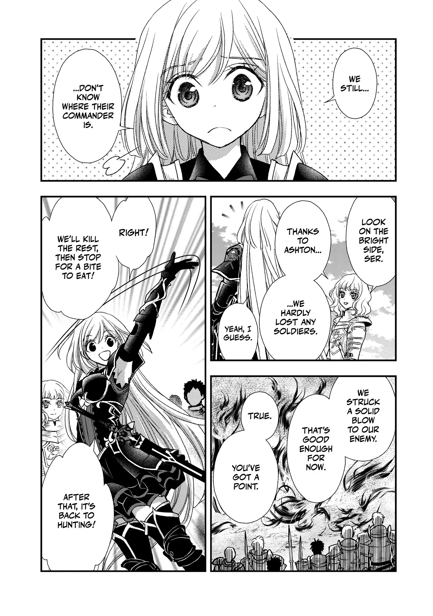 Shinigami ni Sodaterareta Shoujo wa Shikkoku no Tsurugi o Mune ni Idaku Chapter 35 page 10 - 