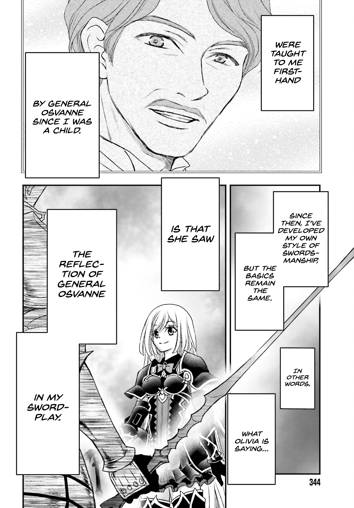 Shinigami ni Sodaterareta Shoujo wa Shikkoku no Tsurugi o Mune ni Idaku Chapter 38 page 16 - 