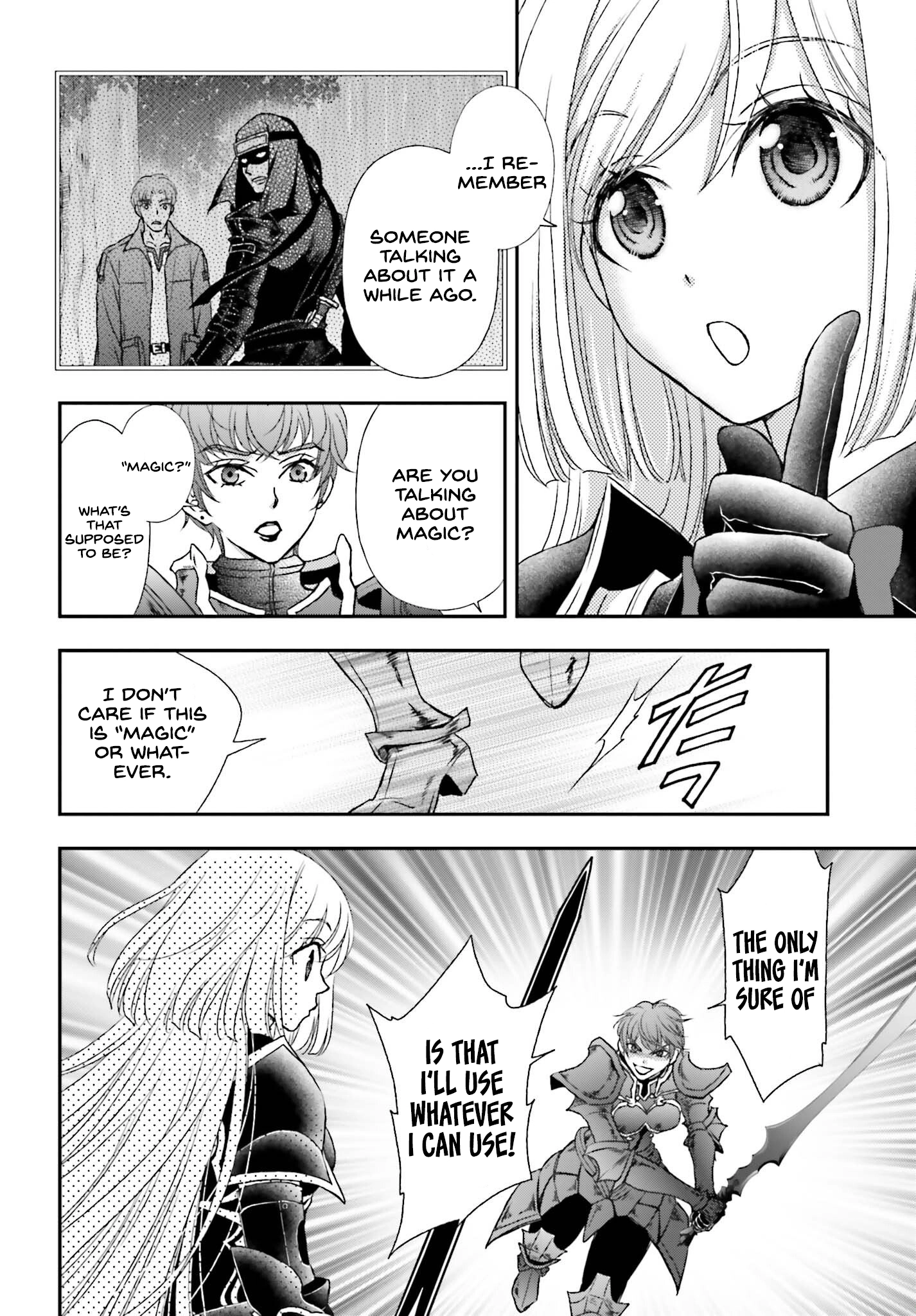 Shinigami ni Sodaterareta Shoujo wa Shikkoku no Tsurugi o Mune ni Idaku Chapter 38 page 10 - 