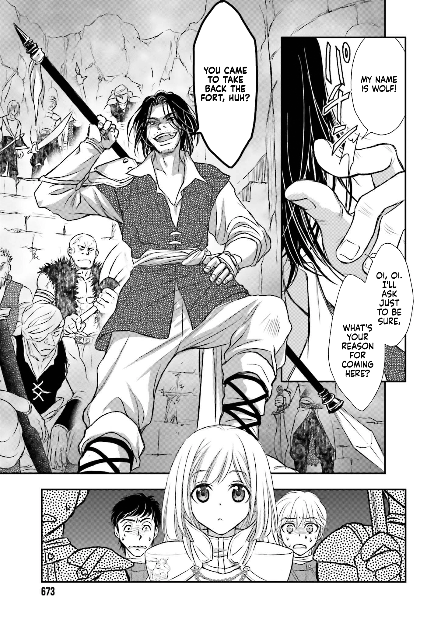 Shinigami ni Sodaterareta Shoujo wa Shikkoku no Tsurugi o Mune ni Idaku Chapter 4 page 22 - 