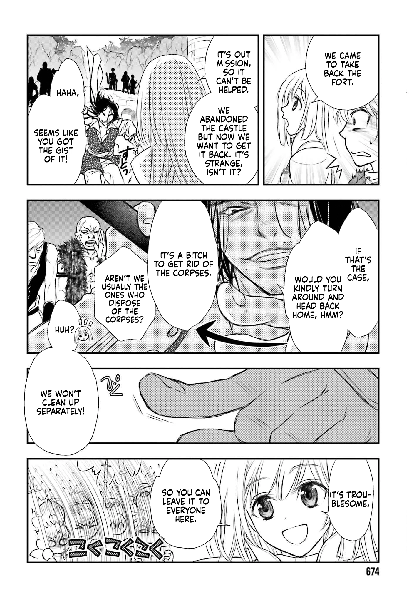 Shinigami ni Sodaterareta Shoujo wa Shikkoku no Tsurugi o Mune ni Idaku Chapter 4 page 23 - 
