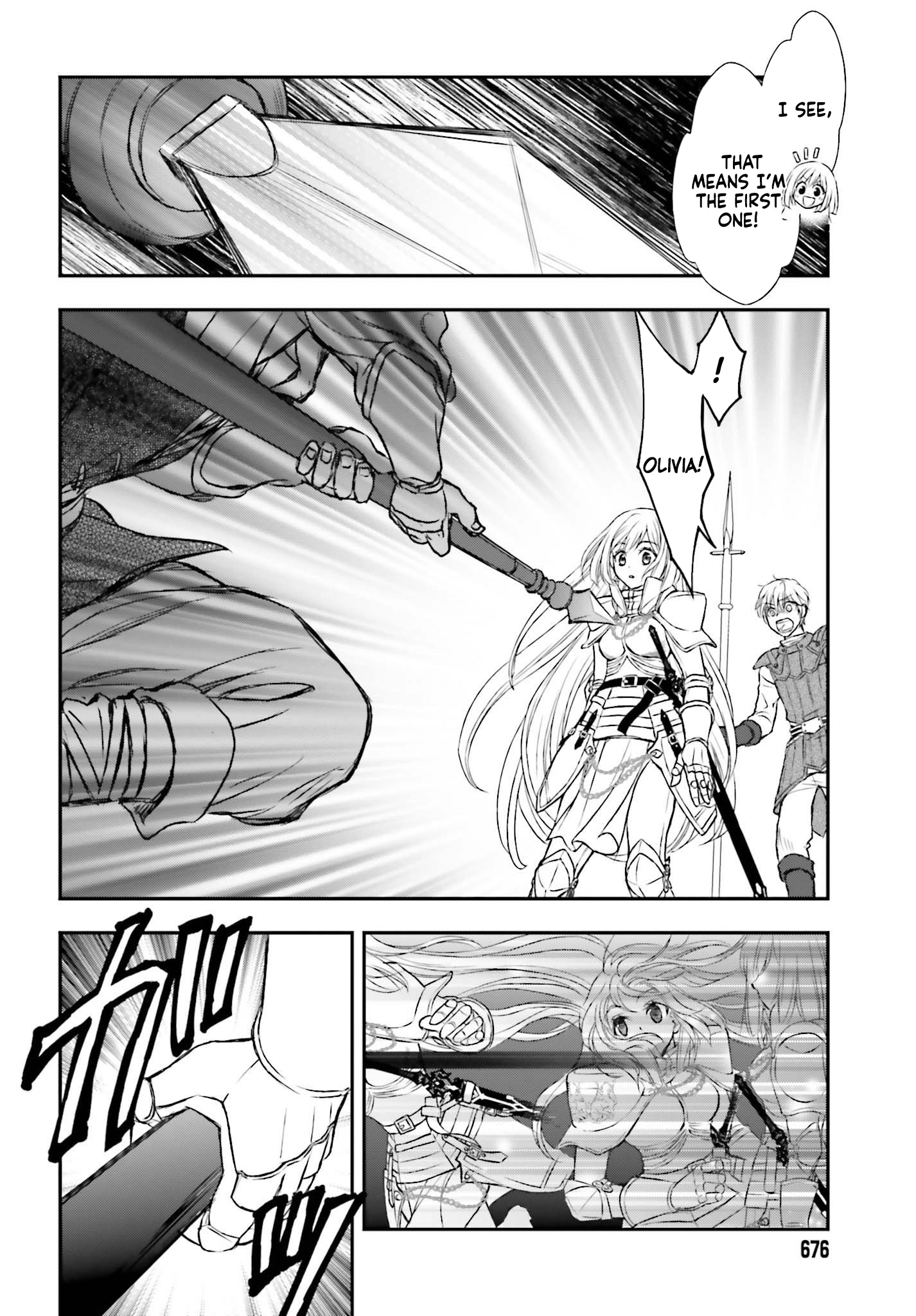 Shinigami ni Sodaterareta Shoujo wa Shikkoku no Tsurugi o Mune ni Idaku Chapter 4 page 25 - 