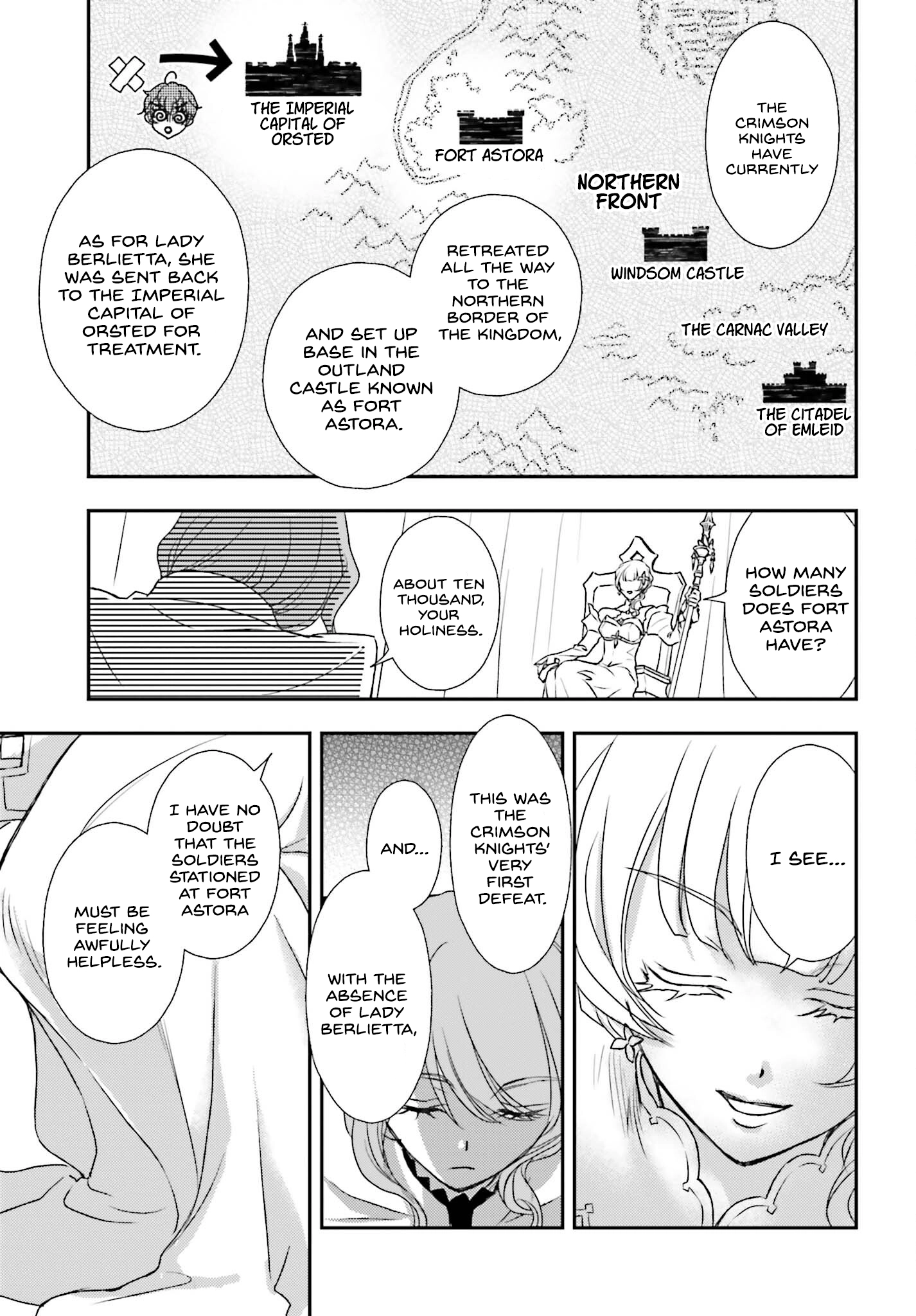Shinigami ni Sodaterareta Shoujo wa Shikkoku no Tsurugi o Mune ni Idaku Chapter 40 page 23 - 