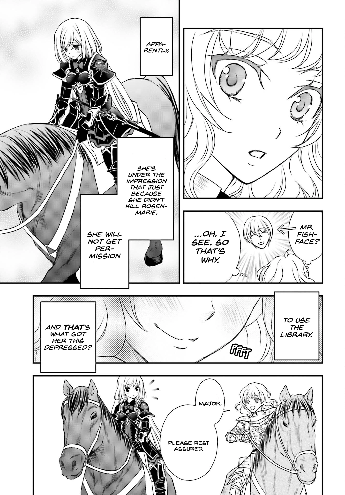 Shinigami ni Sodaterareta Shoujo wa Shikkoku no Tsurugi o Mune ni Idaku Chapter 40 page 7 - 