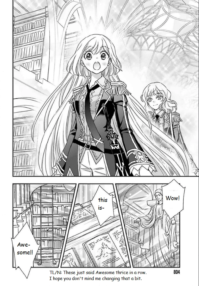 Shinigami ni Sodaterareta Shoujo wa Shikkoku no Tsurugi o Mune ni Idaku Chapter 45 page 20 - 