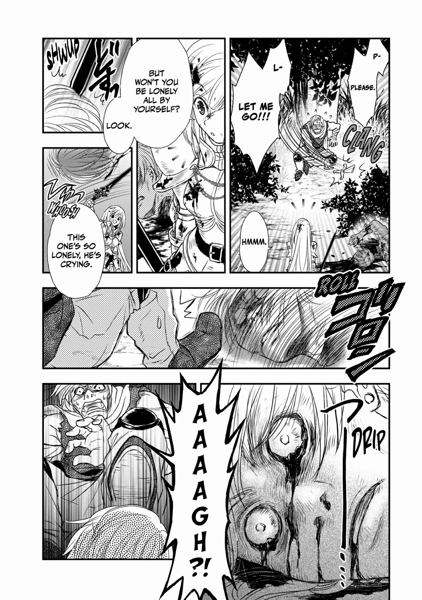 Shinigami ni Sodaterareta Shoujo wa Shikkoku no Tsurugi o Mune ni Idaku Chapter 5 page 2 - 