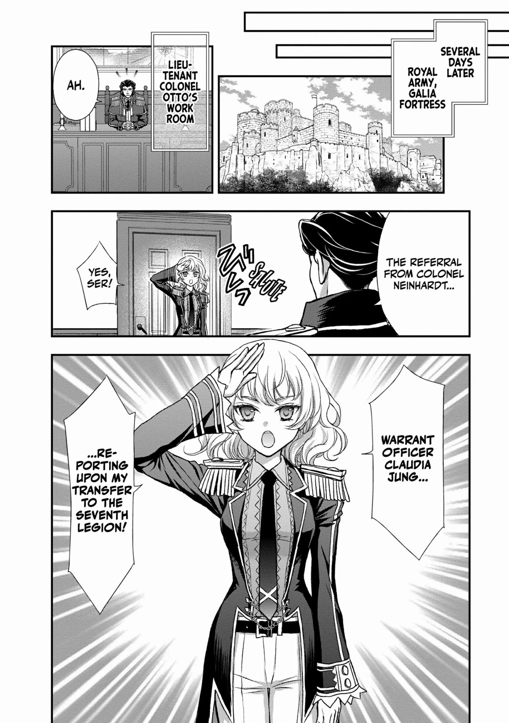 Shinigami ni Sodaterareta Shoujo wa Shikkoku no Tsurugi o Mune ni Idaku Chapter 5 page 18 - 