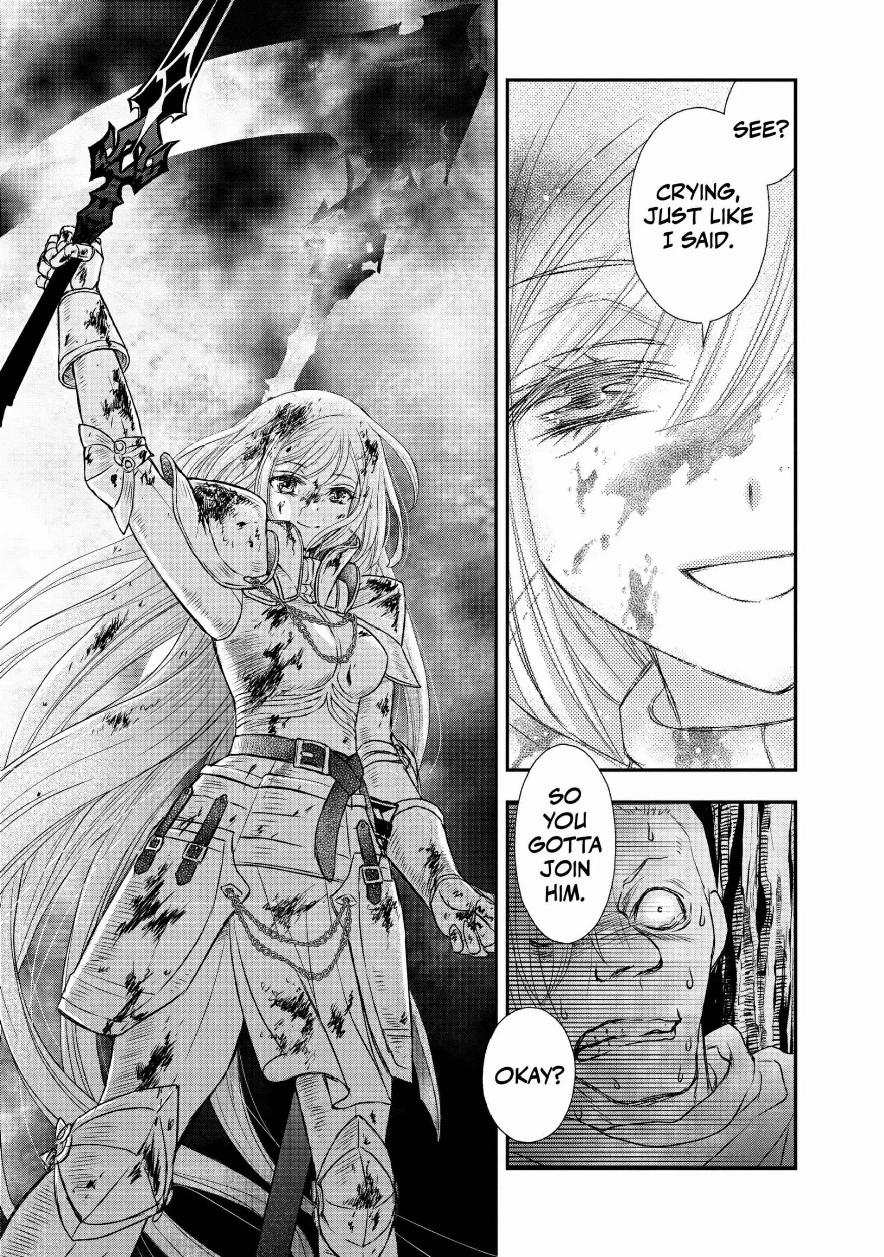 Shinigami ni Sodaterareta Shoujo wa Shikkoku no Tsurugi o Mune ni Idaku Chapter 5 page 3 - 