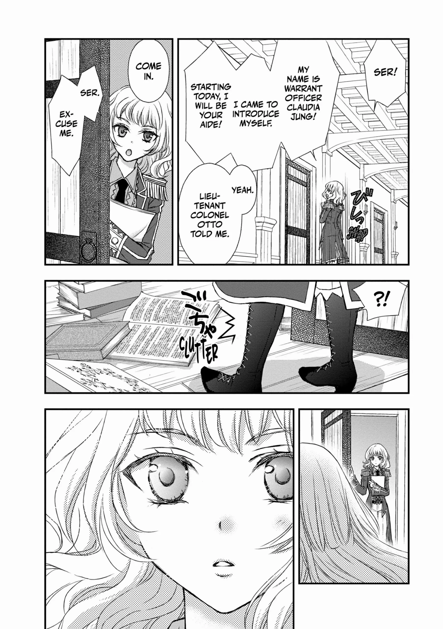Shinigami ni Sodaterareta Shoujo wa Shikkoku no Tsurugi o Mune ni Idaku Chapter 5 page 22 - 