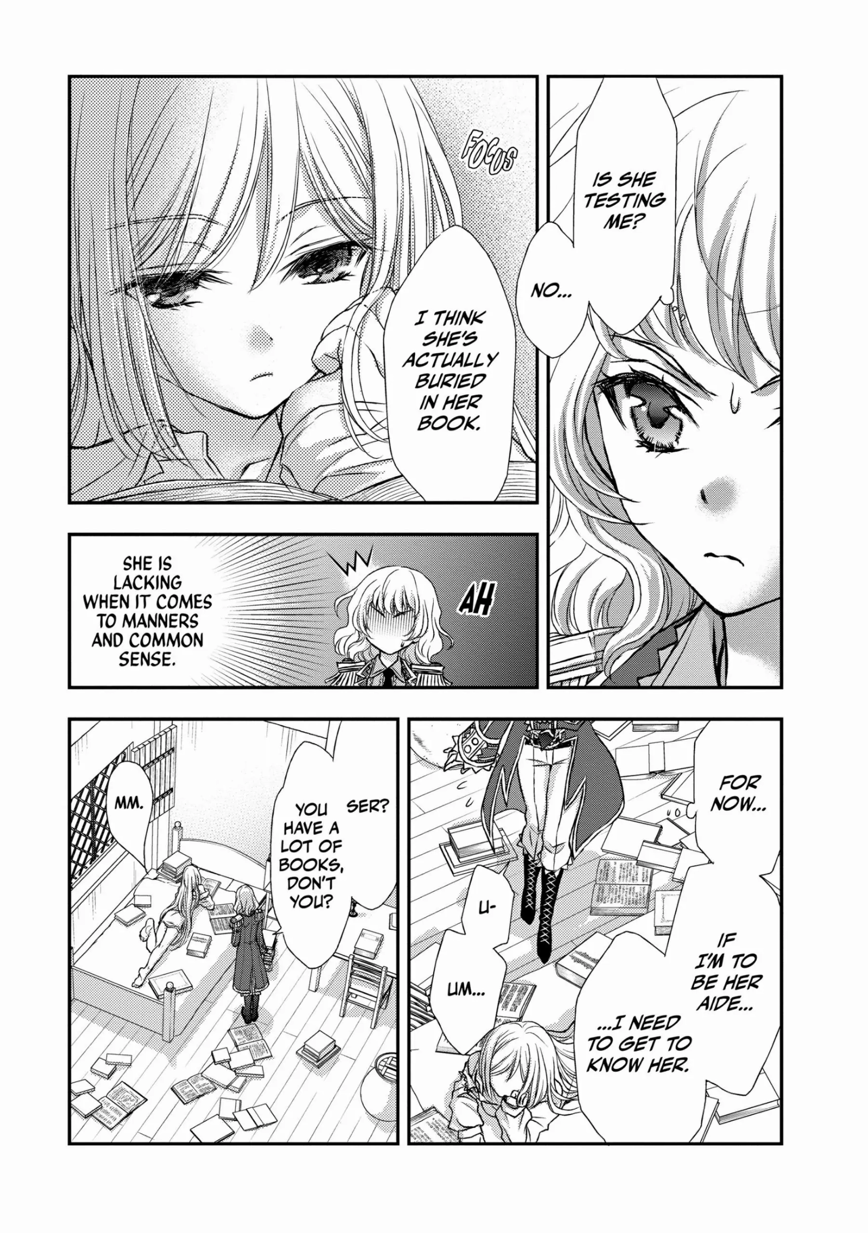 Shinigami ni Sodaterareta Shoujo wa Shikkoku no Tsurugi o Mune ni Idaku Chapter 5 page 25 - 
