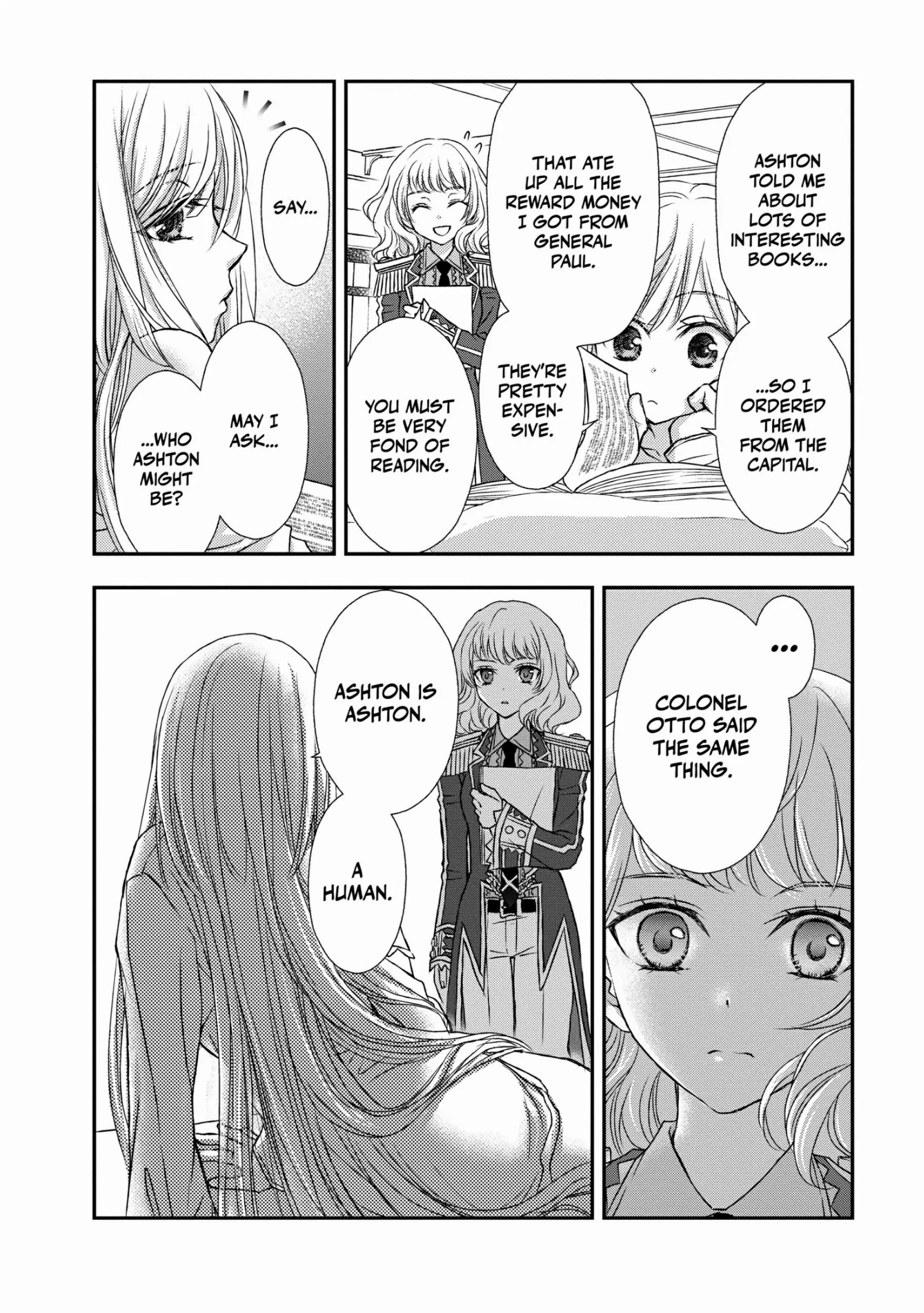 Shinigami ni Sodaterareta Shoujo wa Shikkoku no Tsurugi o Mune ni Idaku Chapter 5 page 26 - 