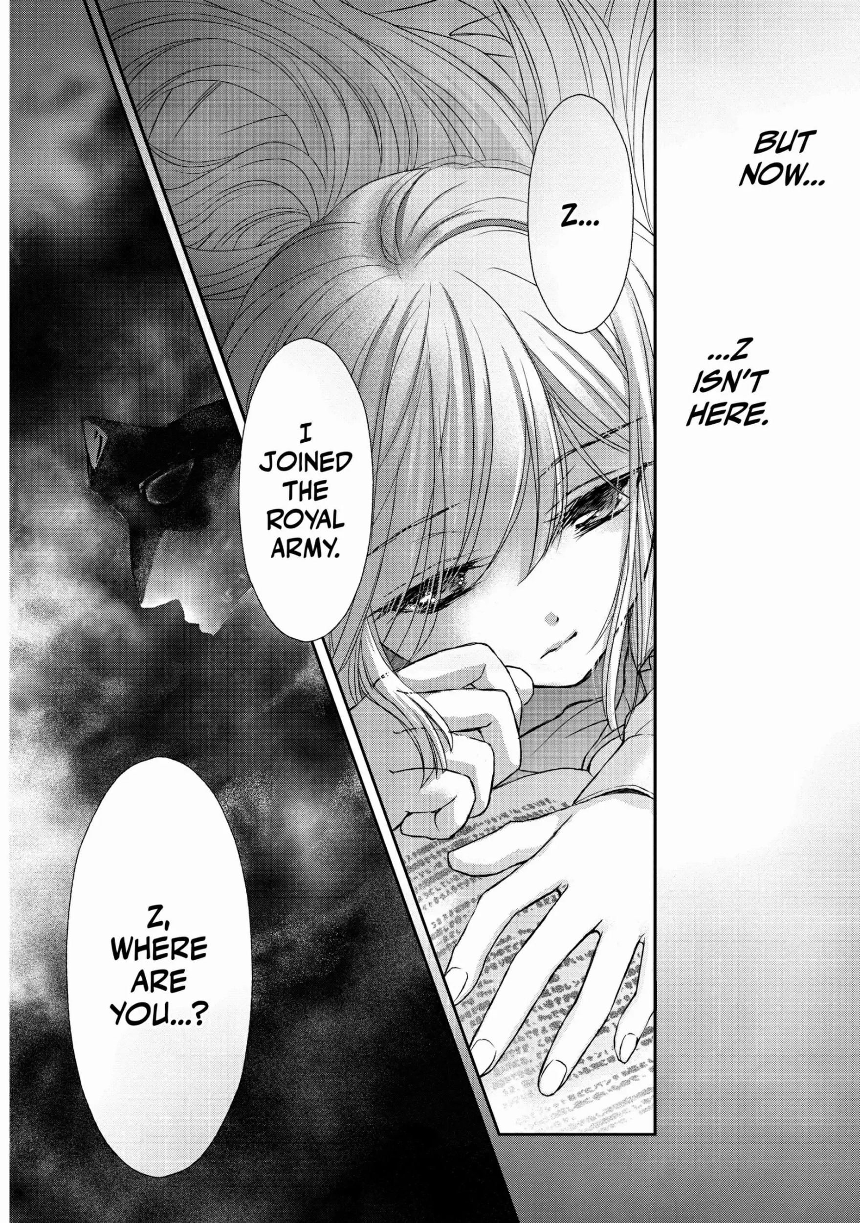 Shinigami ni Sodaterareta Shoujo wa Shikkoku no Tsurugi o Mune ni Idaku Chapter 5 page 32 - 