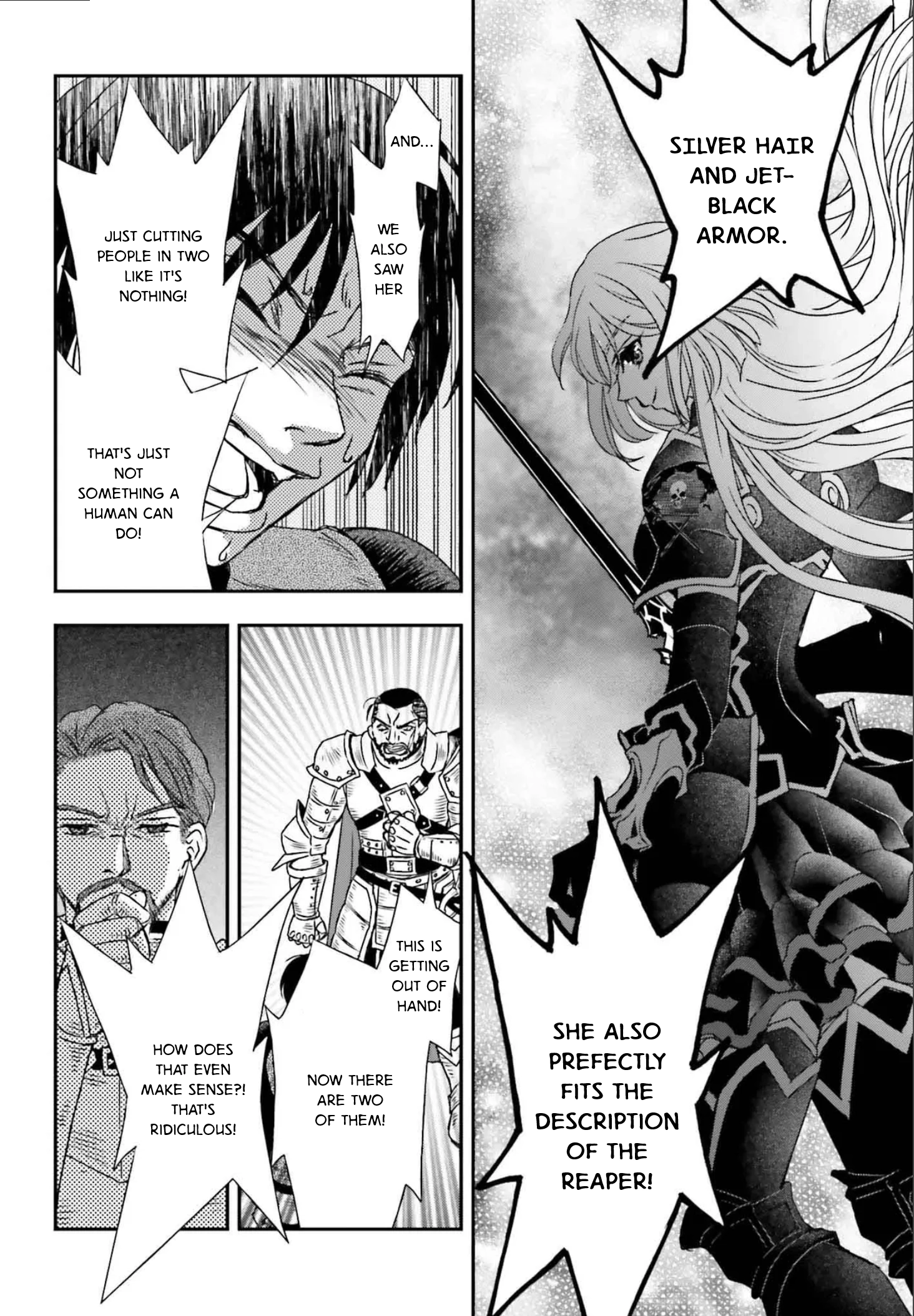 Shinigami ni Sodaterareta Shoujo wa Shikkoku no Tsurugi o Mune ni Idaku Chapter 52 page 12 - 