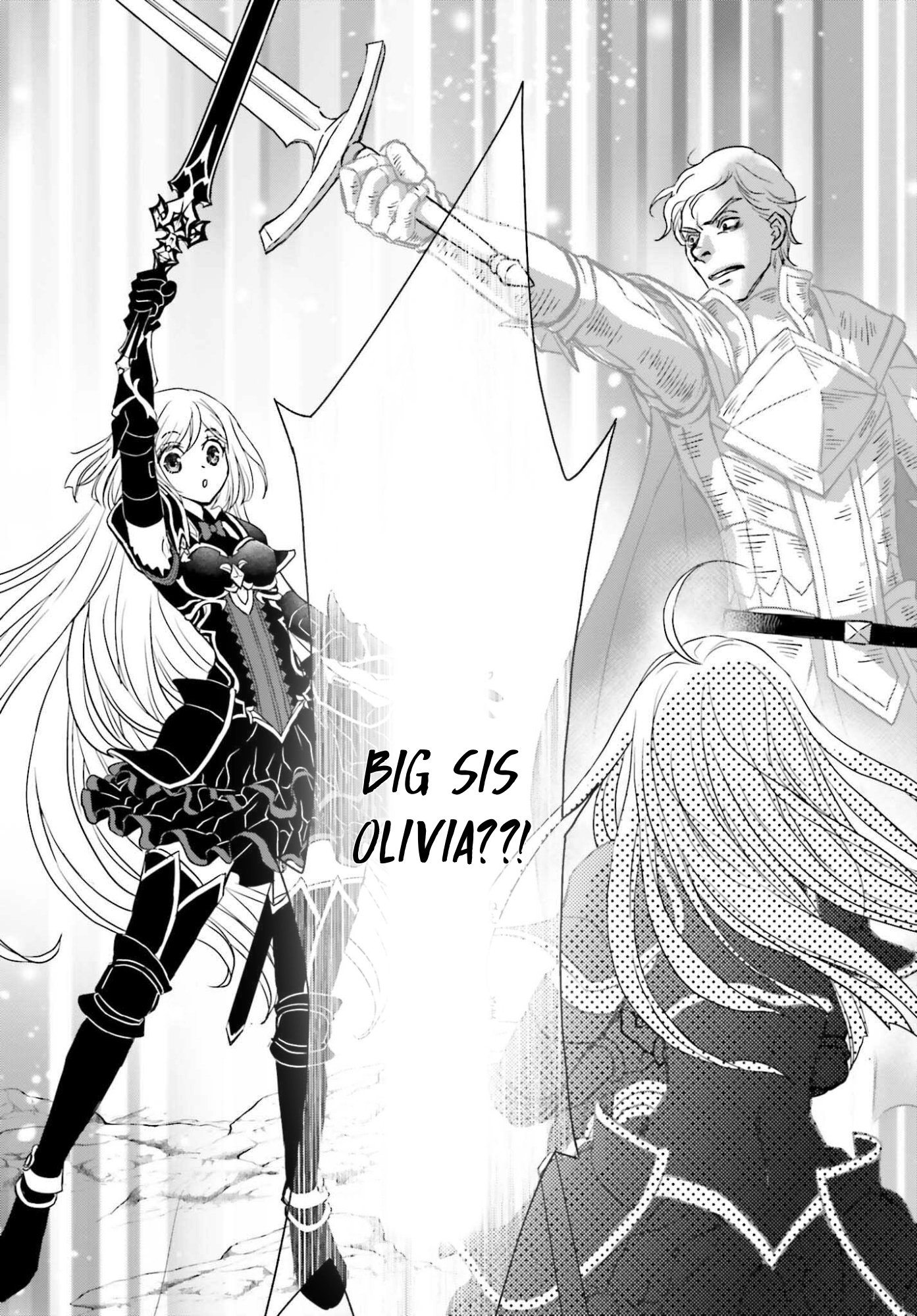 Shinigami ni Sodaterareta Shoujo wa Shikkoku no Tsurugi o Mune ni Idaku Chapter 54.2 page 4 - 