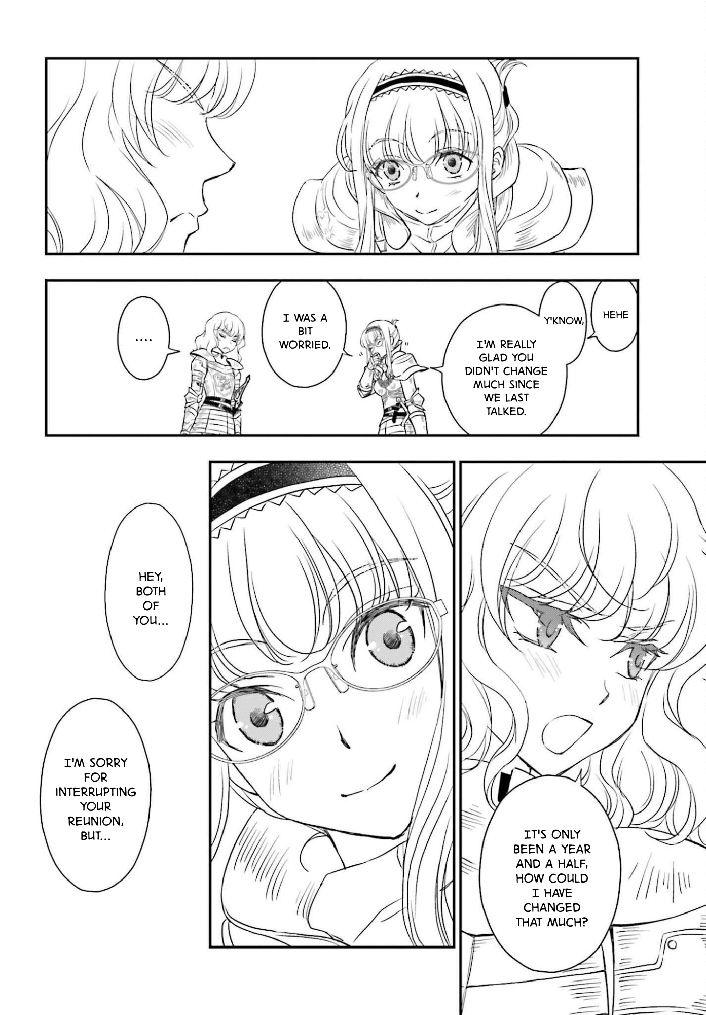 Shinigami ni Sodaterareta Shoujo wa Shikkoku no Tsurugi o Mune ni Idaku Chapter 55.1 page 6 - 