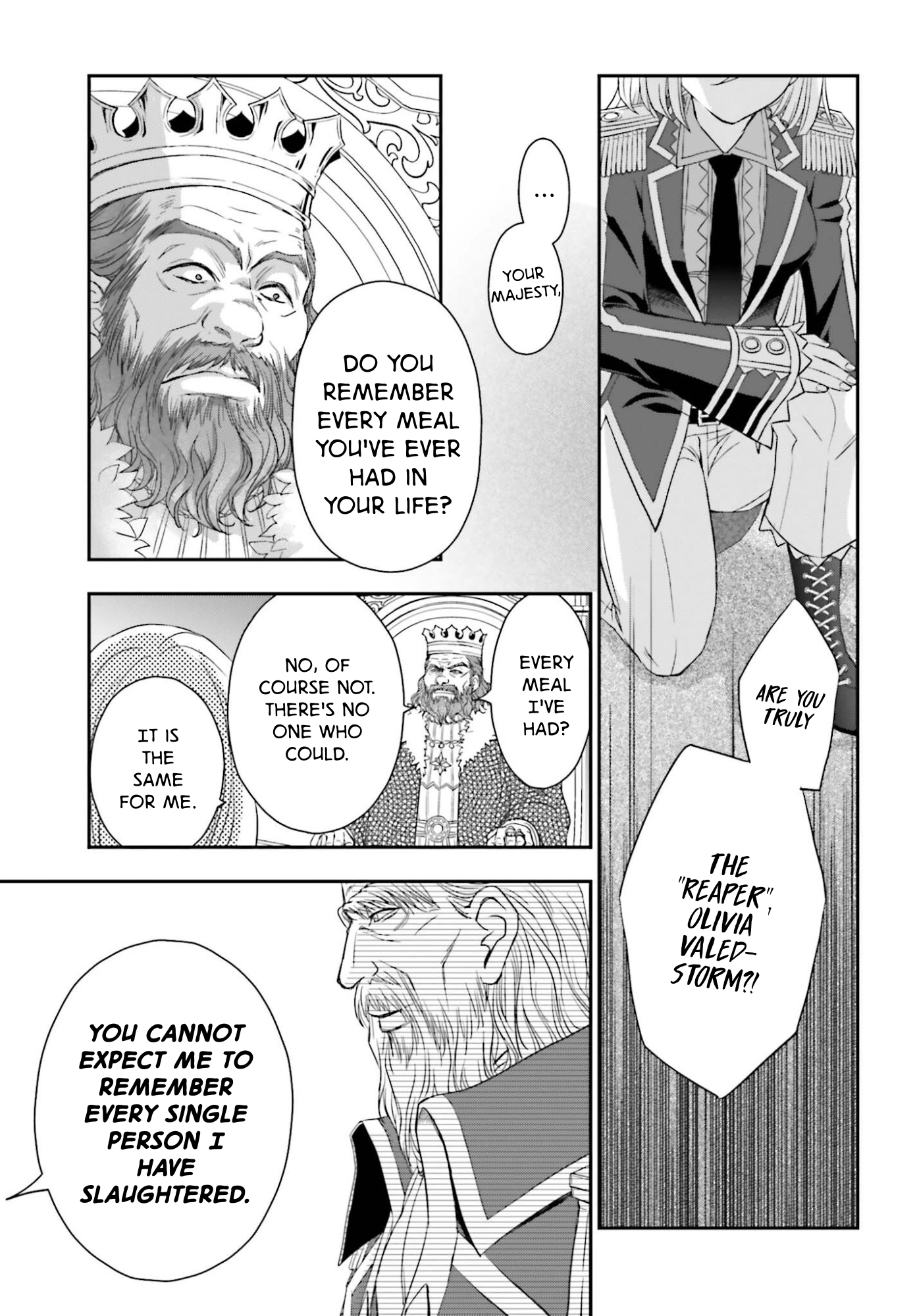 Shinigami ni Sodaterareta Shoujo wa Shikkoku no Tsurugi o Mune ni Idaku Chapter 57.2 page 4 - 