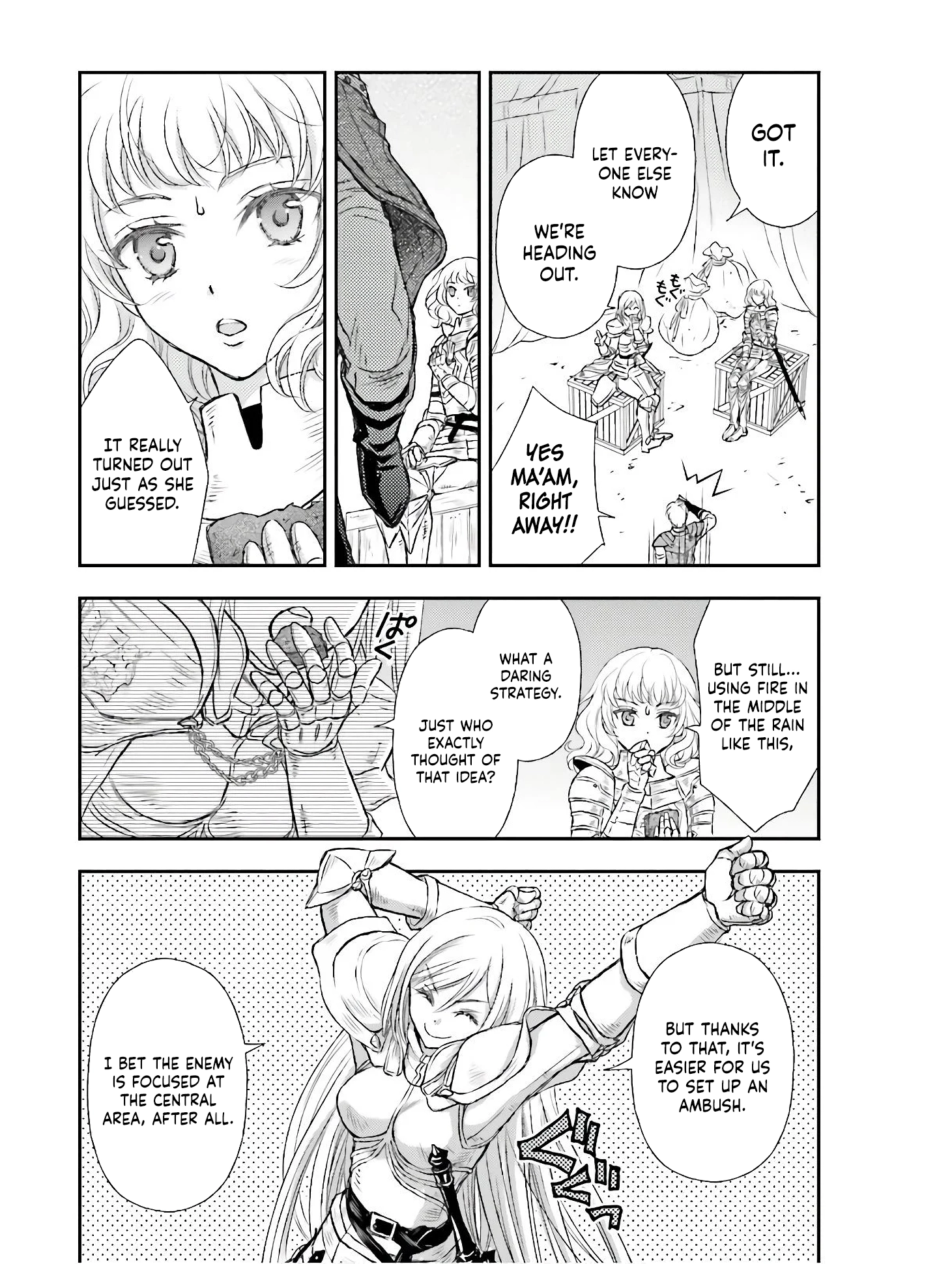 Shinigami ni Sodaterareta Shoujo wa Shikkoku no Tsurugi o Mune ni Idaku Chapter 9 page 16 - 