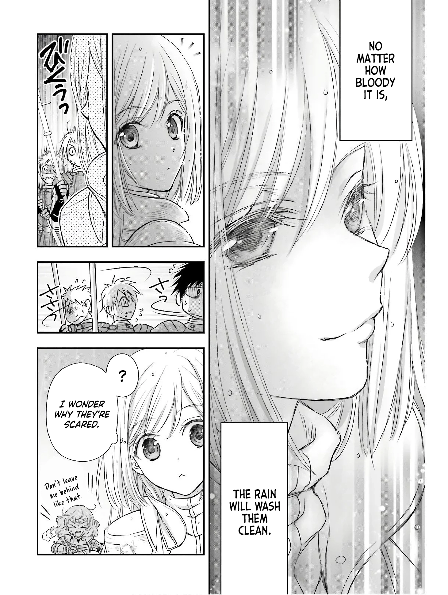 Shinigami ni Sodaterareta Shoujo wa Shikkoku no Tsurugi o Mune ni Idaku Chapter 9 page 18 - 