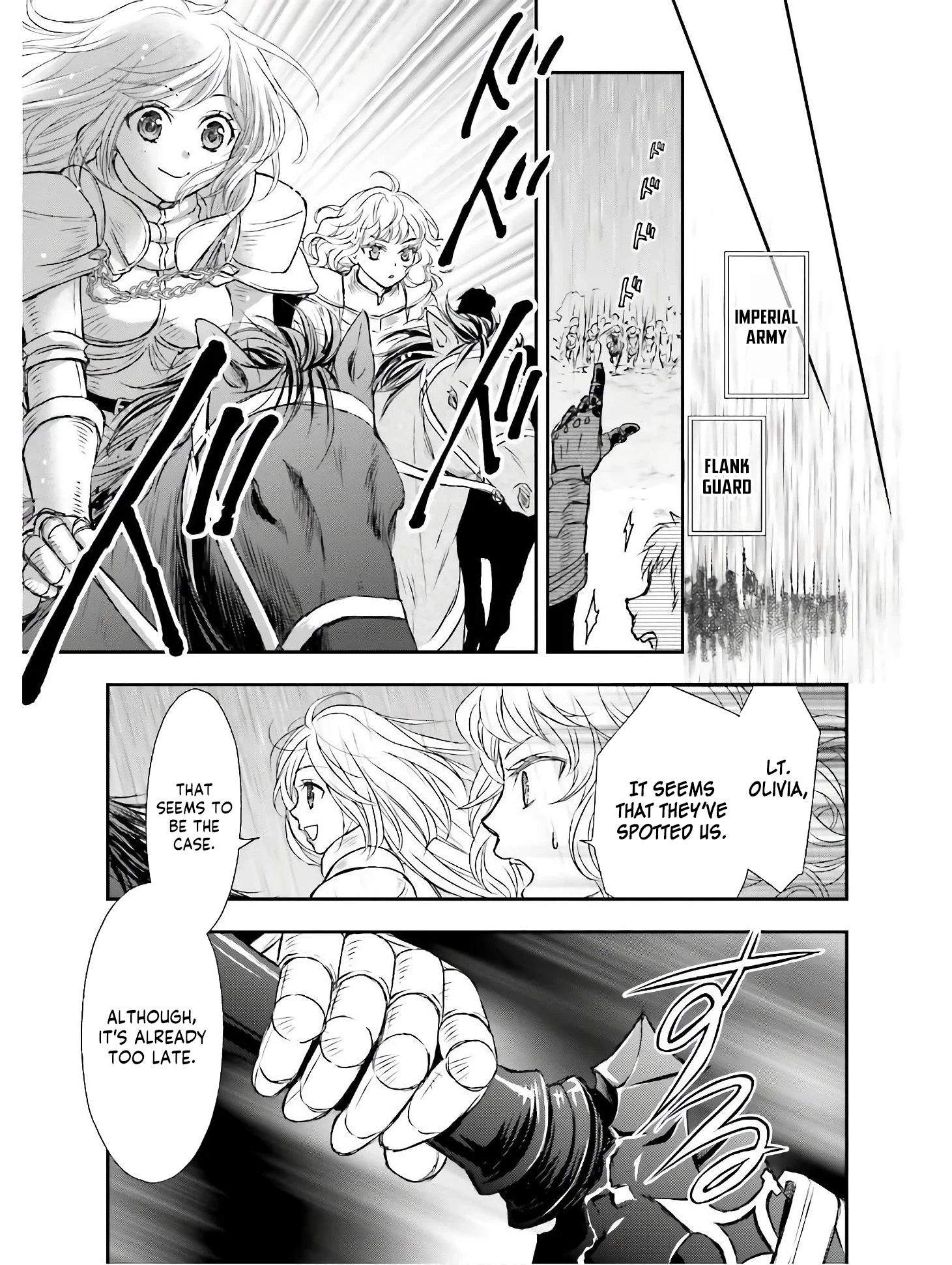 Shinigami ni Sodaterareta Shoujo wa Shikkoku no Tsurugi o Mune ni Idaku Chapter 9 page 19 - 