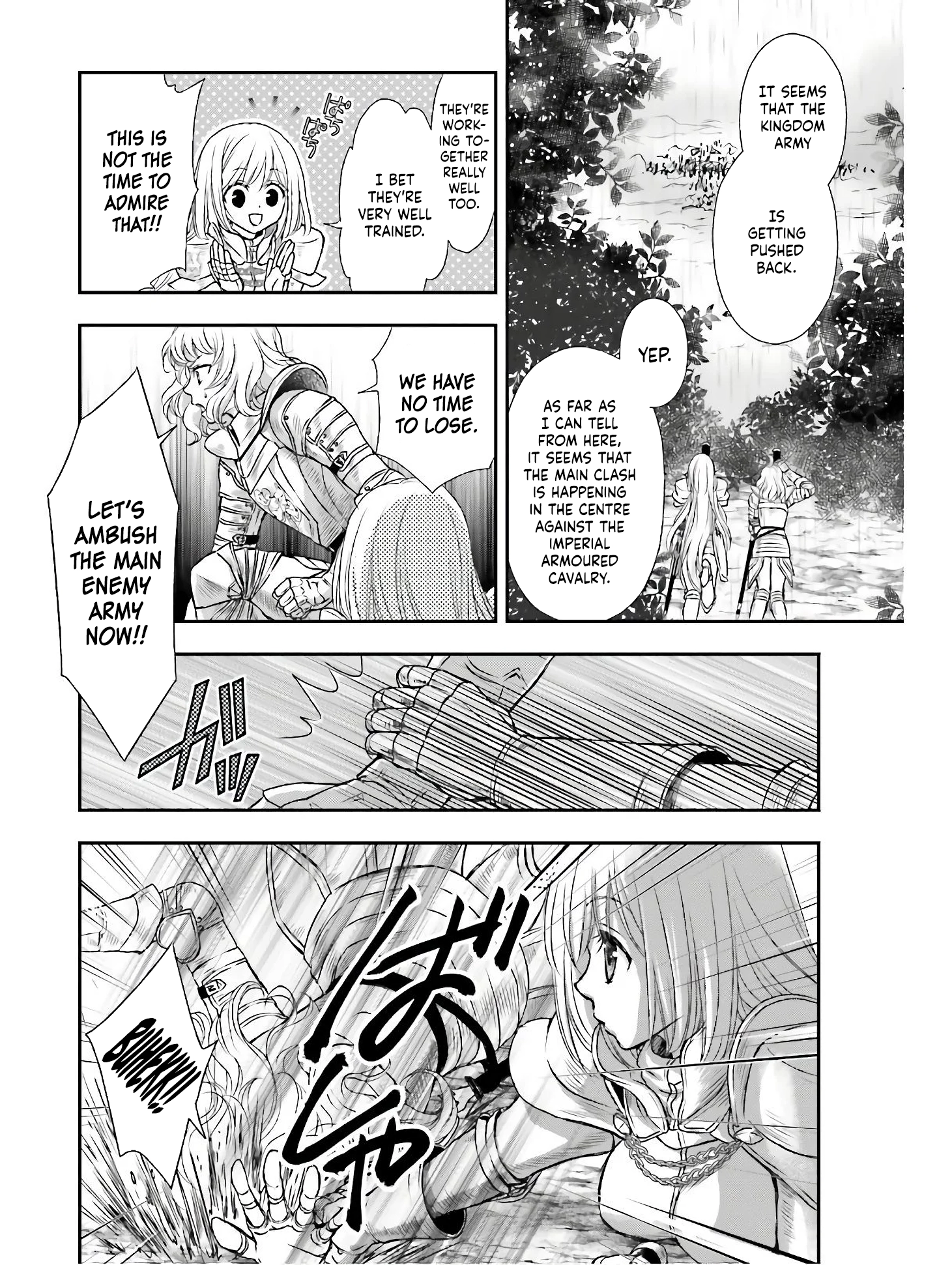 Shinigami ni Sodaterareta Shoujo wa Shikkoku no Tsurugi o Mune ni Idaku Chapter 9 page 3 - 