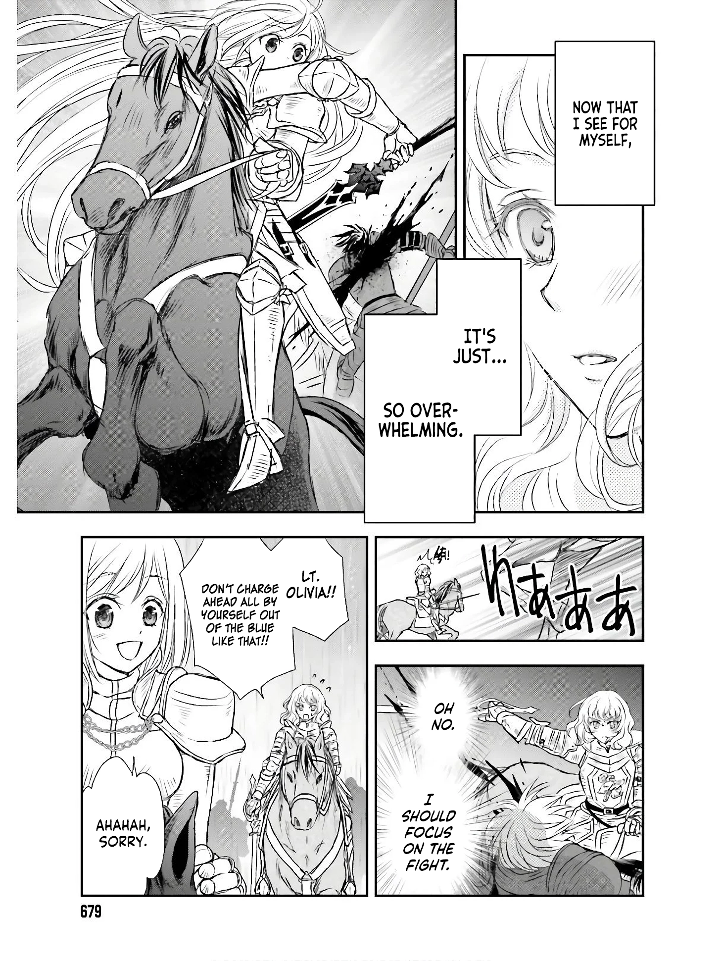 Shinigami ni Sodaterareta Shoujo wa Shikkoku no Tsurugi o Mune ni Idaku Chapter 9 page 23 - 