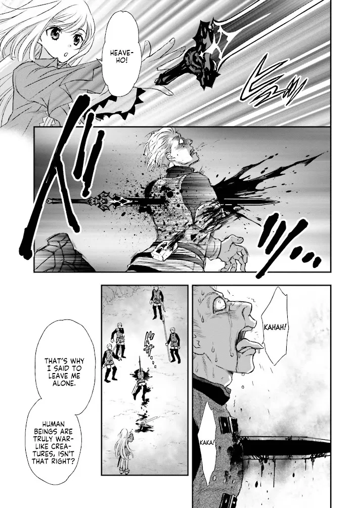Shinigami ni Sodaterareta Shoujo wa Shikkoku no Tsurugi wo Mune ni Idaku Chapter 1 page 12 - 