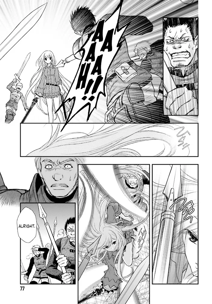 Shinigami ni Sodaterareta Shoujo wa Shikkoku no Tsurugi wo Mune ni Idaku Chapter 1 page 14 - 