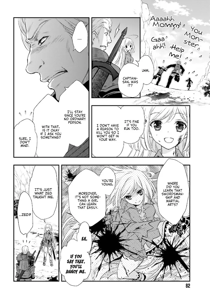 Shinigami ni Sodaterareta Shoujo wa Shikkoku no Tsurugi wo Mune ni Idaku Chapter 1 page 19 - 