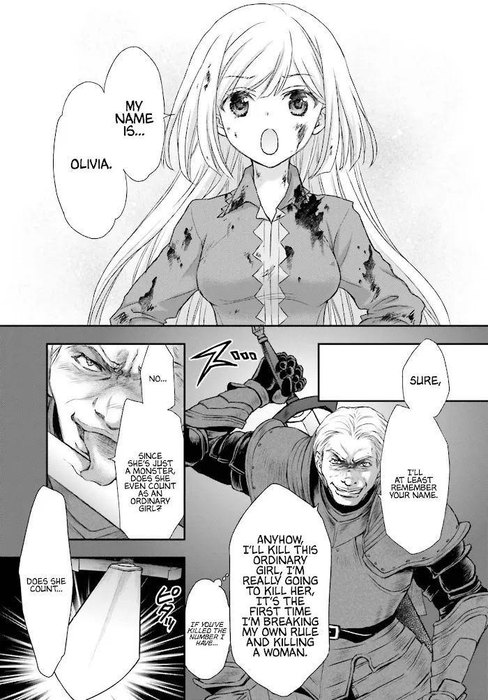 Shinigami ni Sodaterareta Shoujo wa Shikkoku no Tsurugi wo Mune ni Idaku Chapter 1 page 22 - 