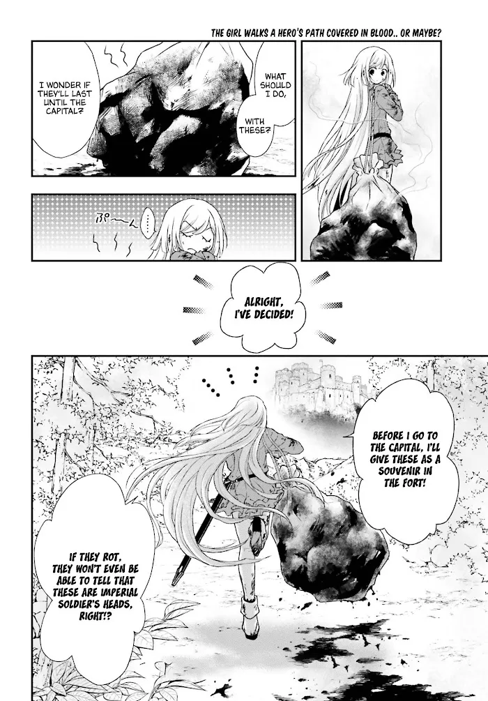 Shinigami ni Sodaterareta Shoujo wa Shikkoku no Tsurugi wo Mune ni Idaku Chapter 1 page 34 - 