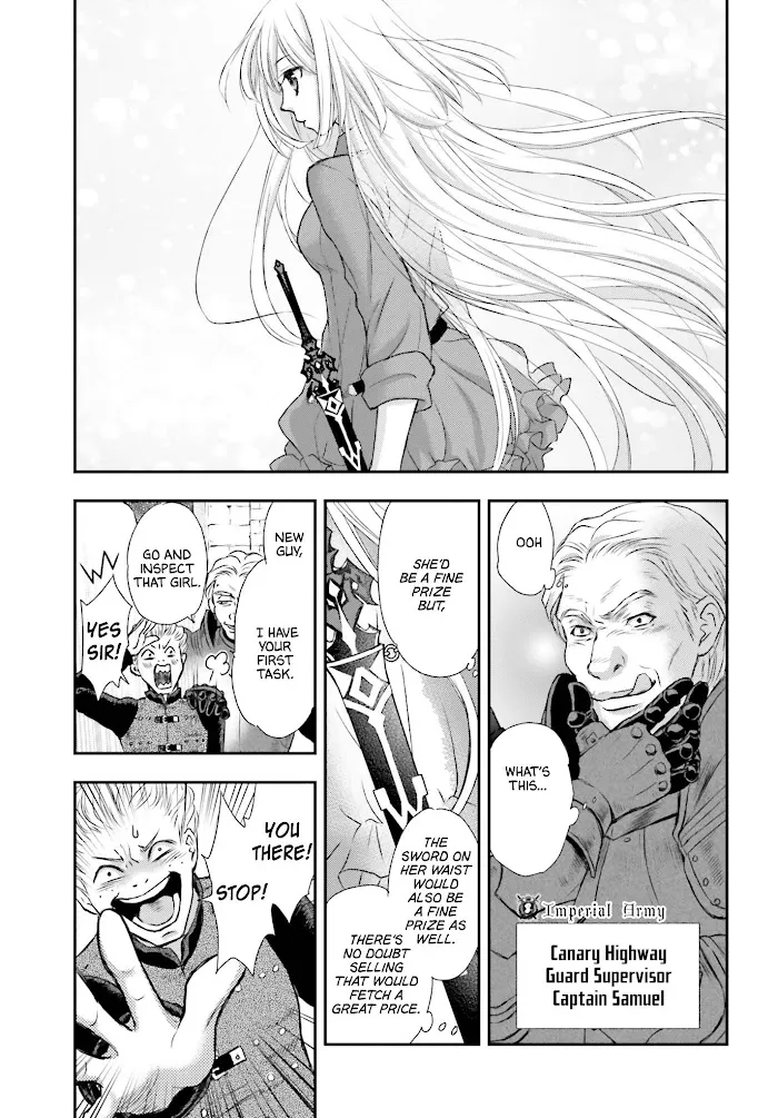 Shinigami ni Sodaterareta Shoujo wa Shikkoku no Tsurugi wo Mune ni Idaku Chapter 1 page 6 - 