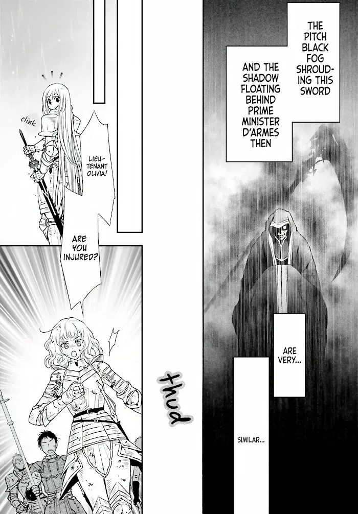 Shinigami ni Sodaterareta Shoujo wa Shikkoku no Tsurugi wo Mune ni Idaku Chapter 10 page 23 - 