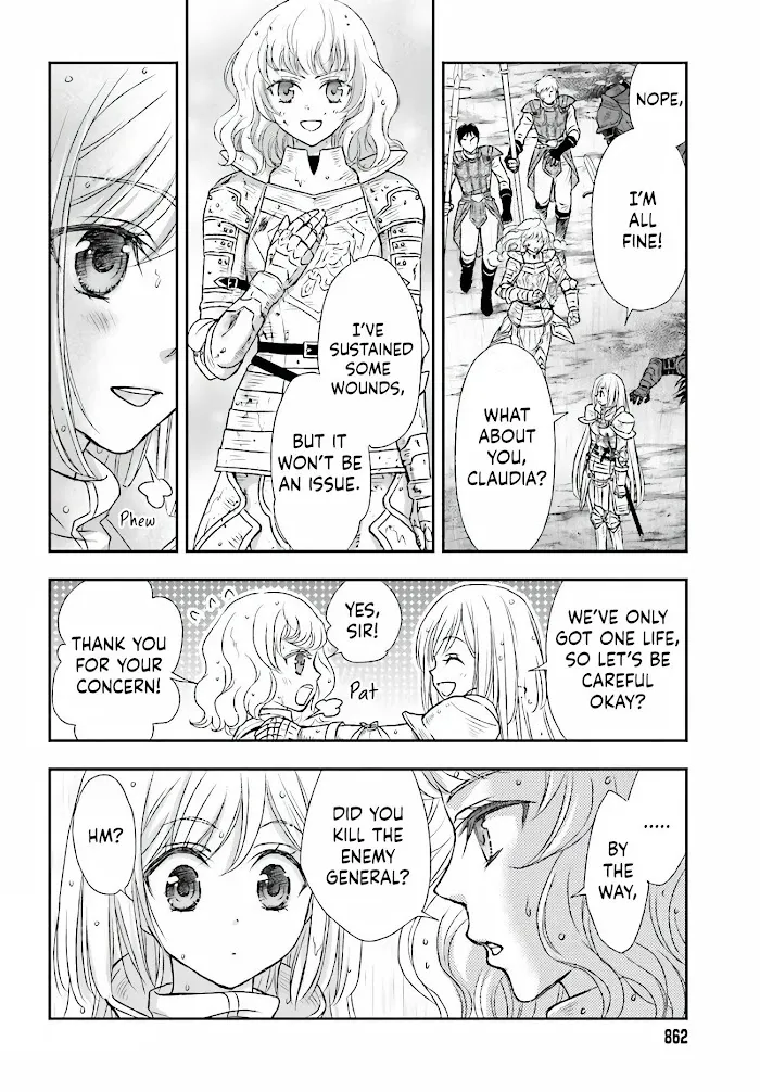 Shinigami ni Sodaterareta Shoujo wa Shikkoku no Tsurugi wo Mune ni Idaku Chapter 10 page 24 - 