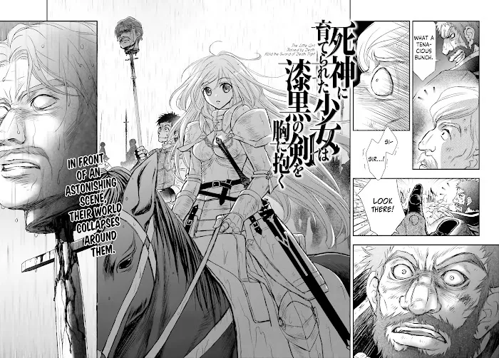 Shinigami ni Sodaterareta Shoujo wa Shikkoku no Tsurugi wo Mune ni Idaku Chapter 11 page 15 - 