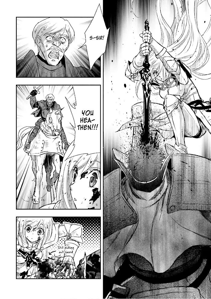 Shinigami ni Sodaterareta Shoujo wa Shikkoku no Tsurugi wo Mune ni Idaku Chapter 11 page 24 - 