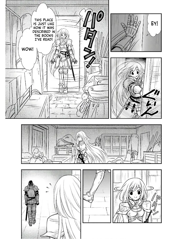 Shinigami ni Sodaterareta Shoujo wa Shikkoku no Tsurugi wo Mune ni Idaku Chapter 13 page 6 - 