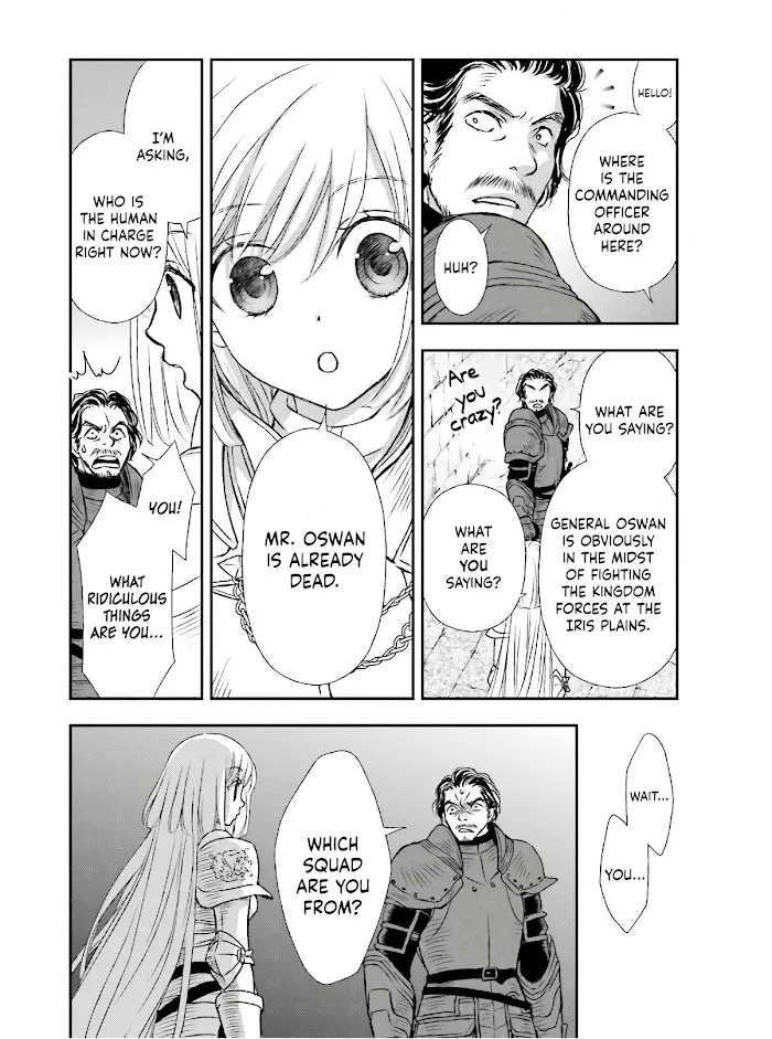 Shinigami ni Sodaterareta Shoujo wa Shikkoku no Tsurugi wo Mune ni Idaku Chapter 13 page 7 - 