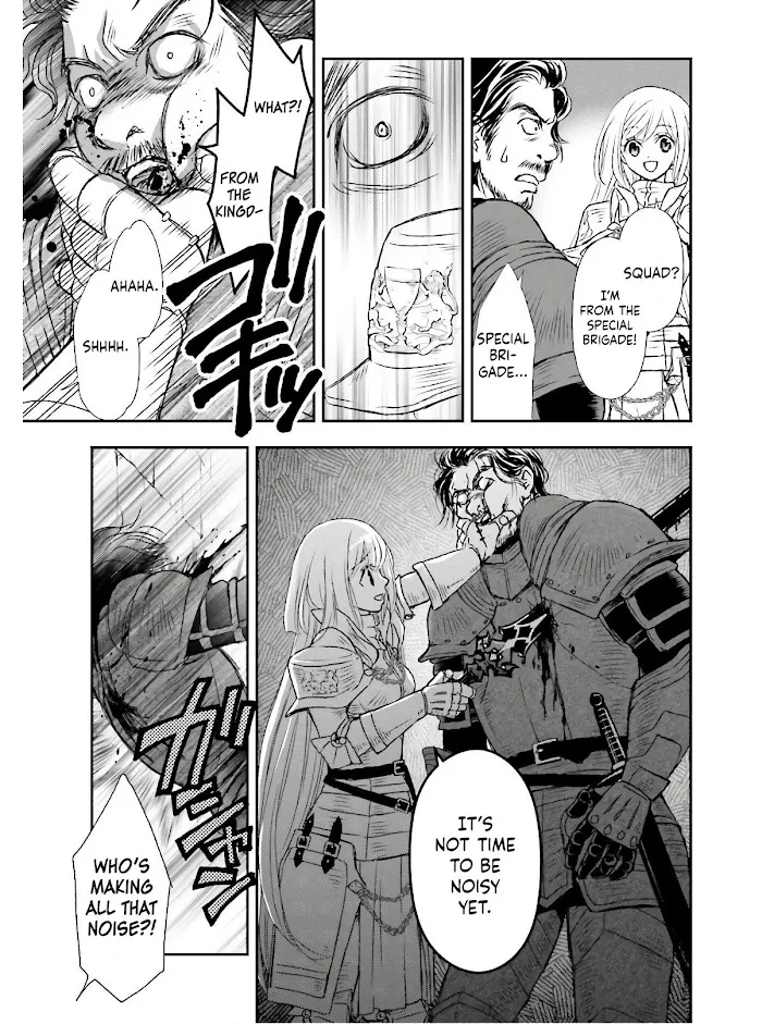 Shinigami ni Sodaterareta Shoujo wa Shikkoku no Tsurugi wo Mune ni Idaku Chapter 13 page 8 - 