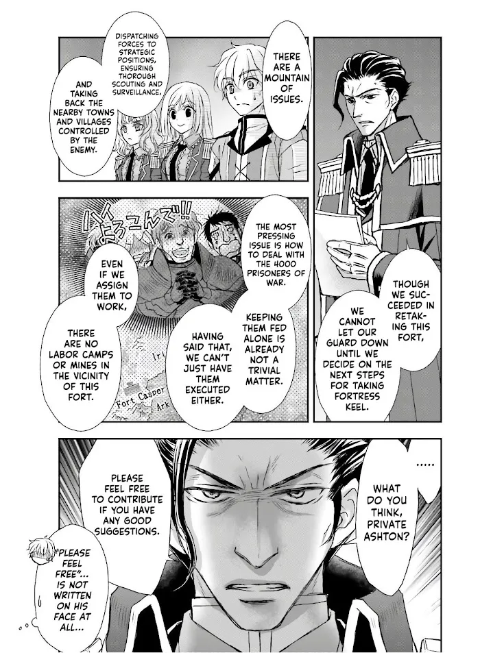 Shinigami ni Sodaterareta Shoujo wa Shikkoku no Tsurugi wo Mune ni Idaku Chapter 14 page 22 - 