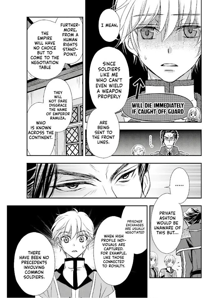Shinigami ni Sodaterareta Shoujo wa Shikkoku no Tsurugi wo Mune ni Idaku Chapter 14 page 24 - 