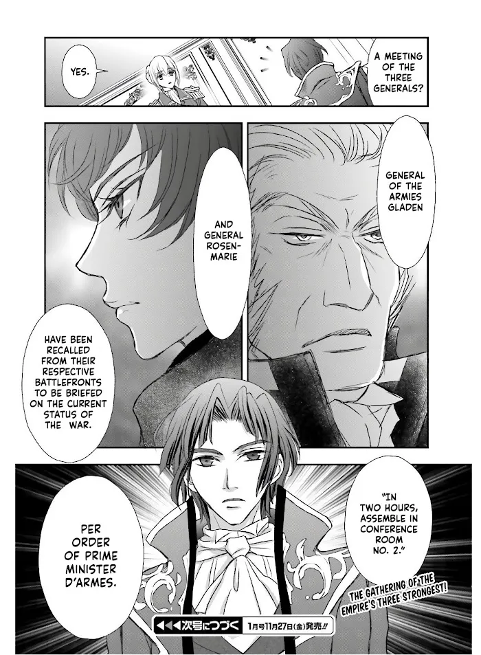 Shinigami ni Sodaterareta Shoujo wa Shikkoku no Tsurugi wo Mune ni Idaku Chapter 14 page 29 - 