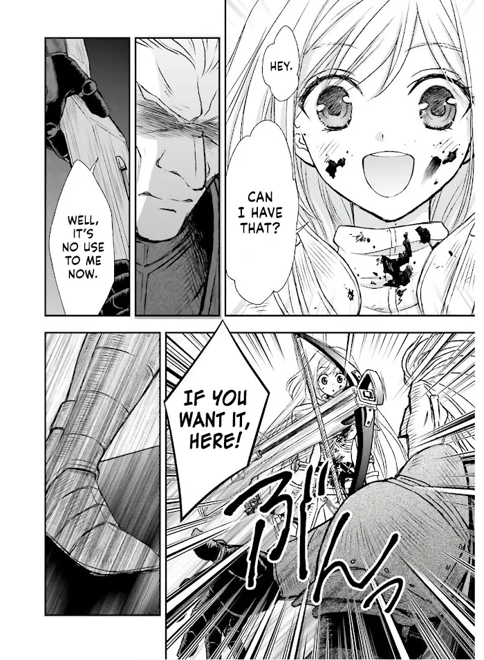 Shinigami ni Sodaterareta Shoujo wa Shikkoku no Tsurugi wo Mune ni Idaku Chapter 14 page 7 - 