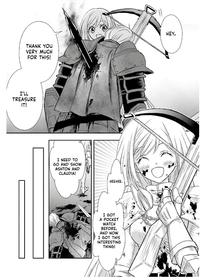 Shinigami ni Sodaterareta Shoujo wa Shikkoku no Tsurugi wo Mune ni Idaku Chapter 14 page 9 - 